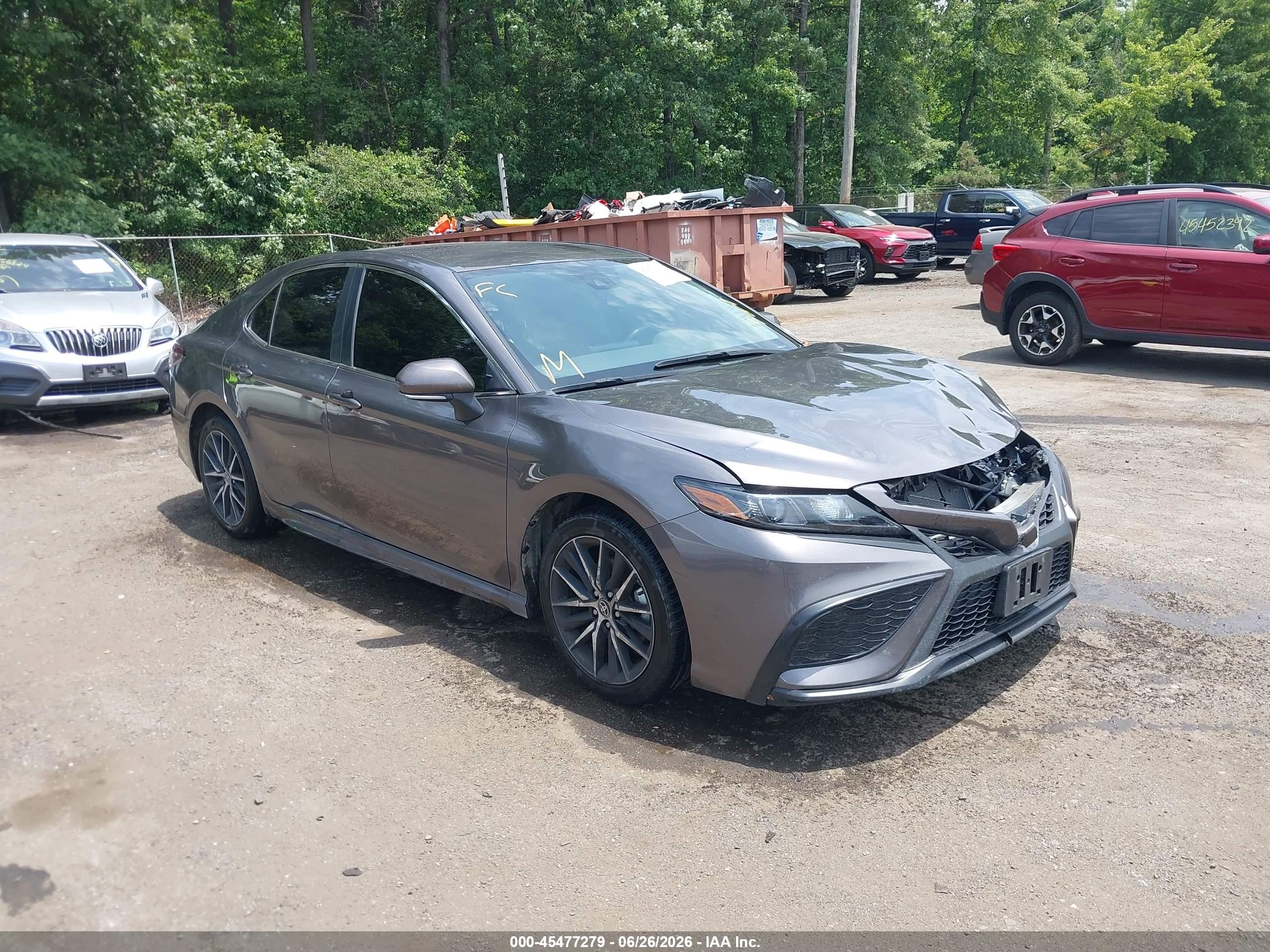 2023 Toyota Camry SE, VIN 4T1G11AK6PU172730 — Front end