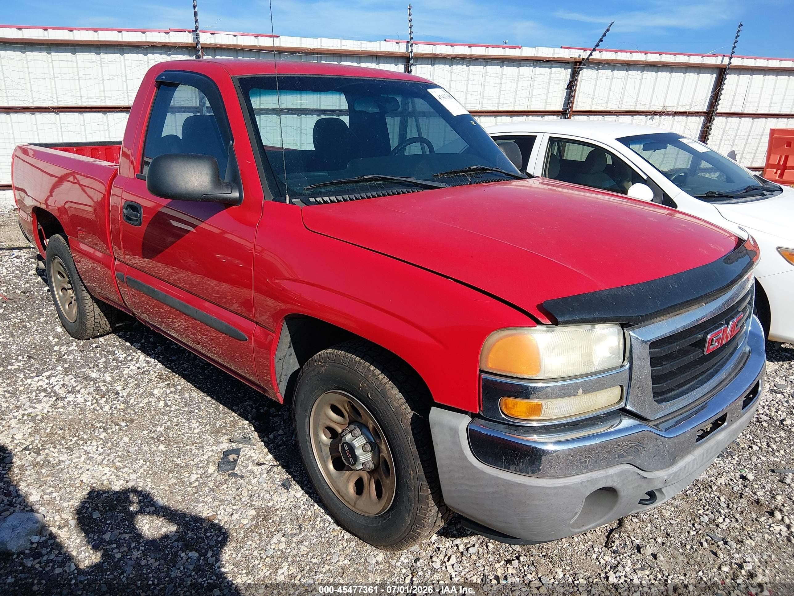 2005 GMC Sierra 1500, VIN 1GTEC14XX5Z118795 — Бок