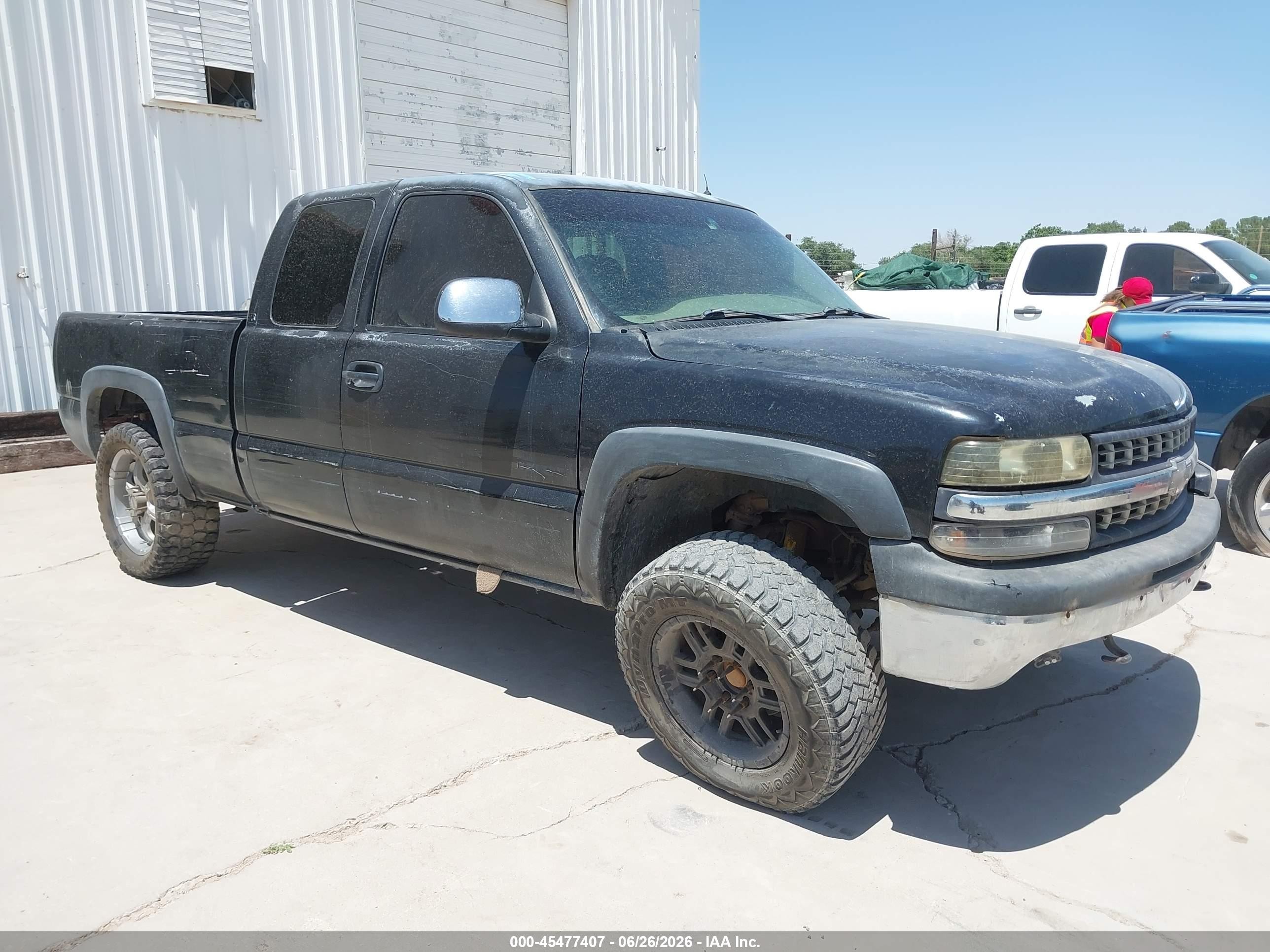 2002 Chevrolet Silverado 1500 LS, VIN 2GCEK19T321217696 — Обычный износ