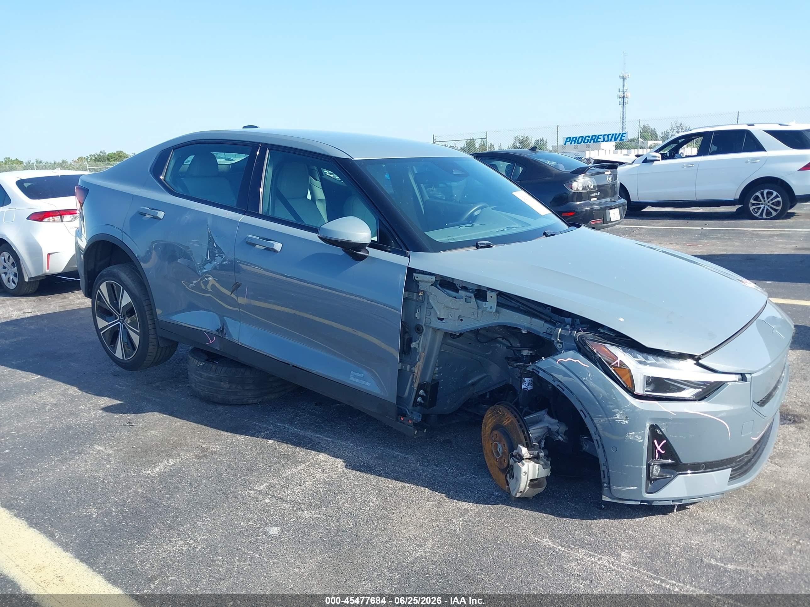 2024 Polestar 2, VIN YSMFD3KA8RL235400 — Side