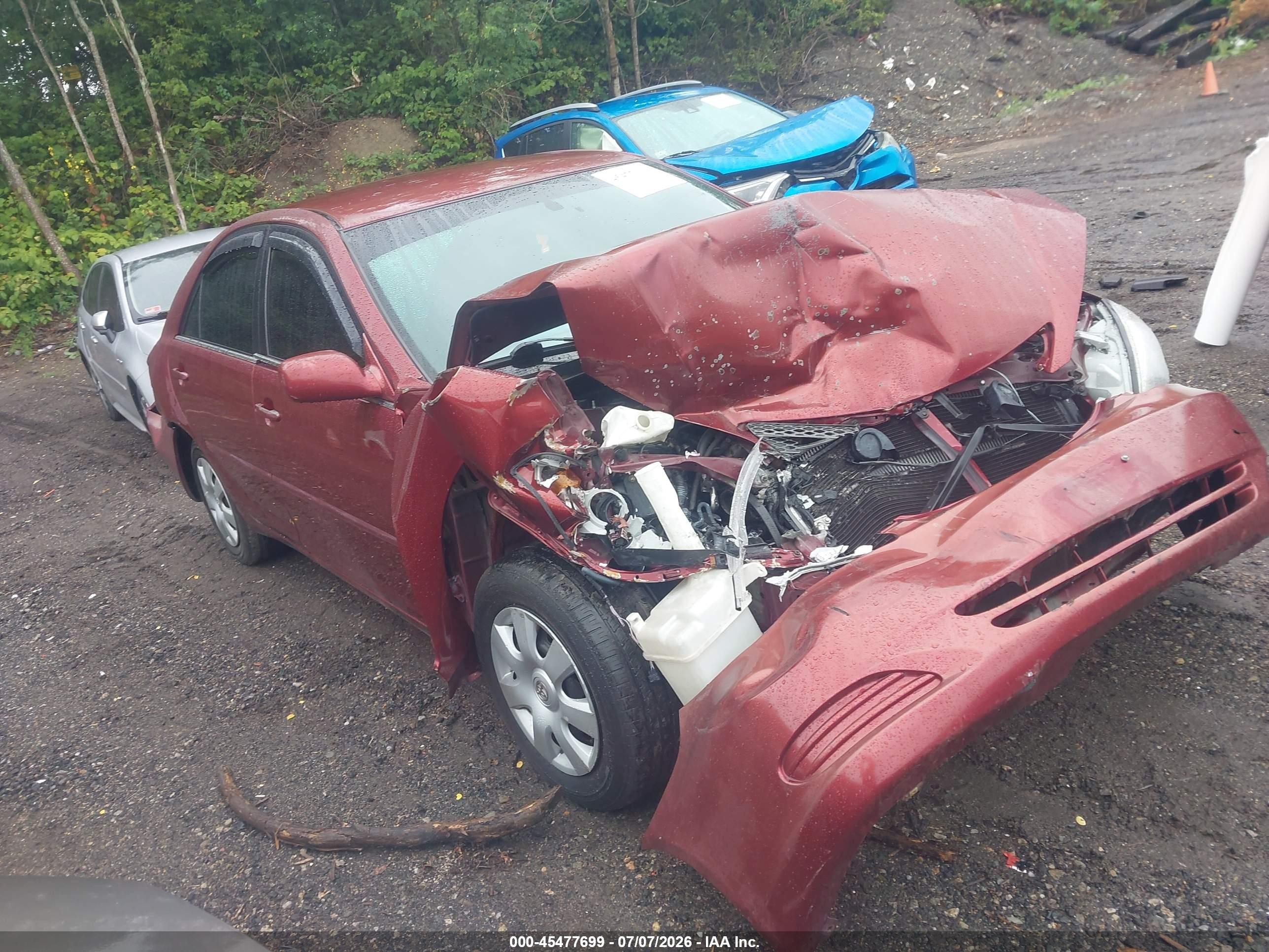 2002 Toyota Camry XLE, VIN 4T1BE32K42U089136 — All over