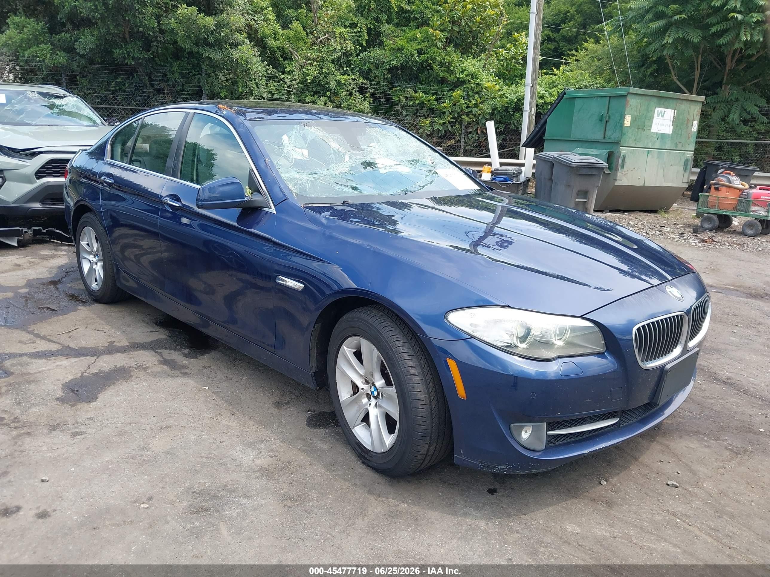 2013 BMW 5 Series 528i xDrive, VIN WBAXH5C58DD112651 — Storm