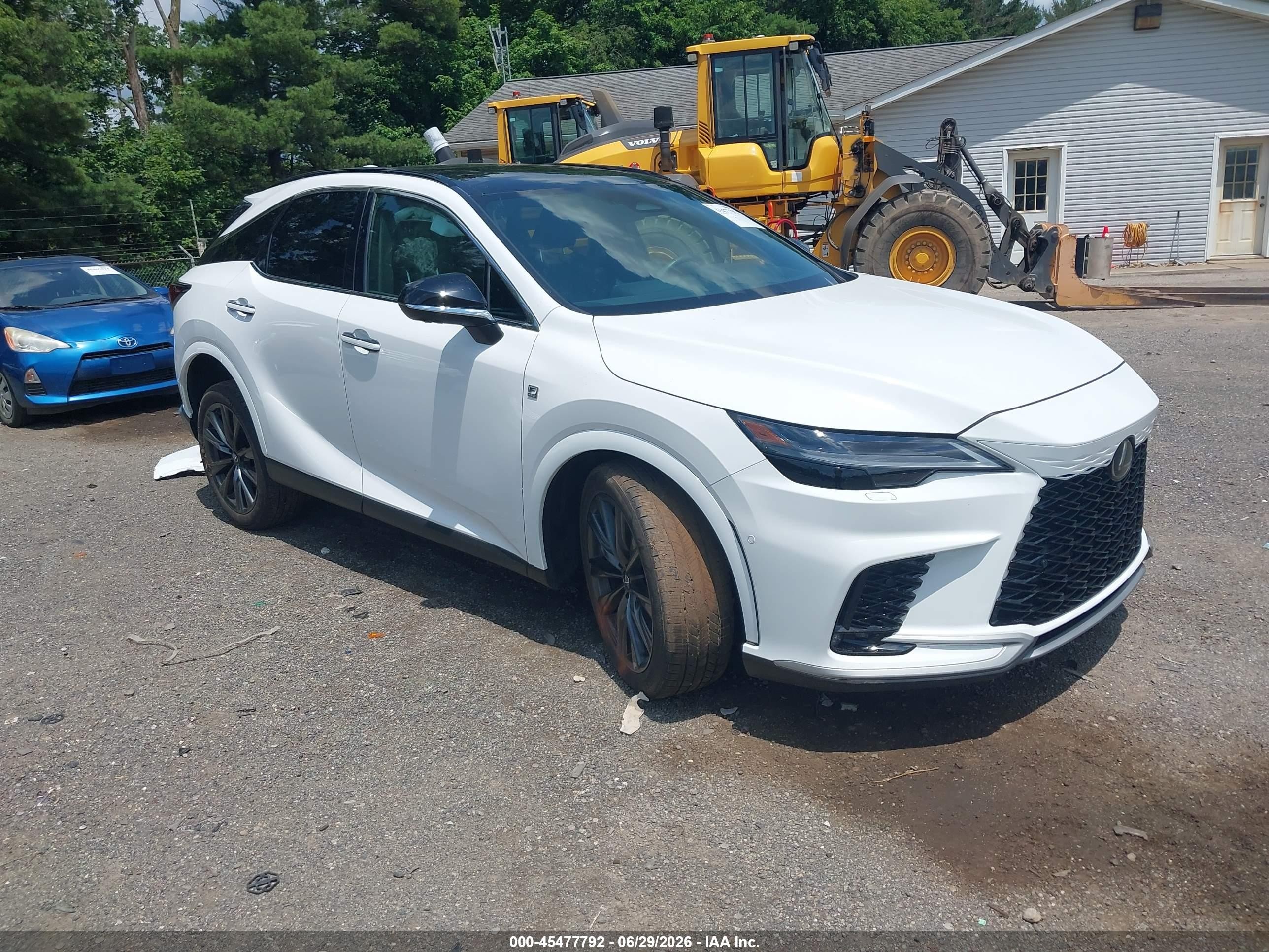 2023 Lexus RX 350 Premium Plus, VIN 2T2BAMCA6PC026793 — Rear end