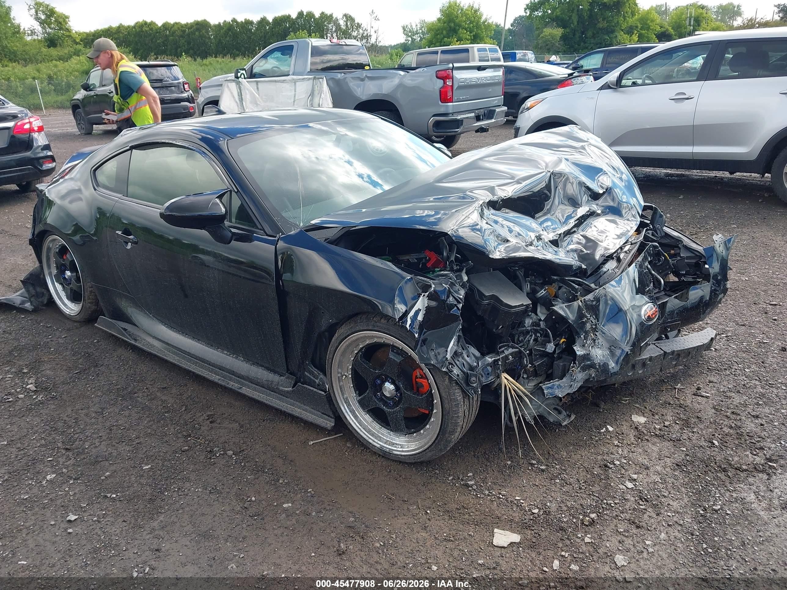 2023 Subaru BRZ Limited, VIN JF1ZDBE1XP9704002 — Перед