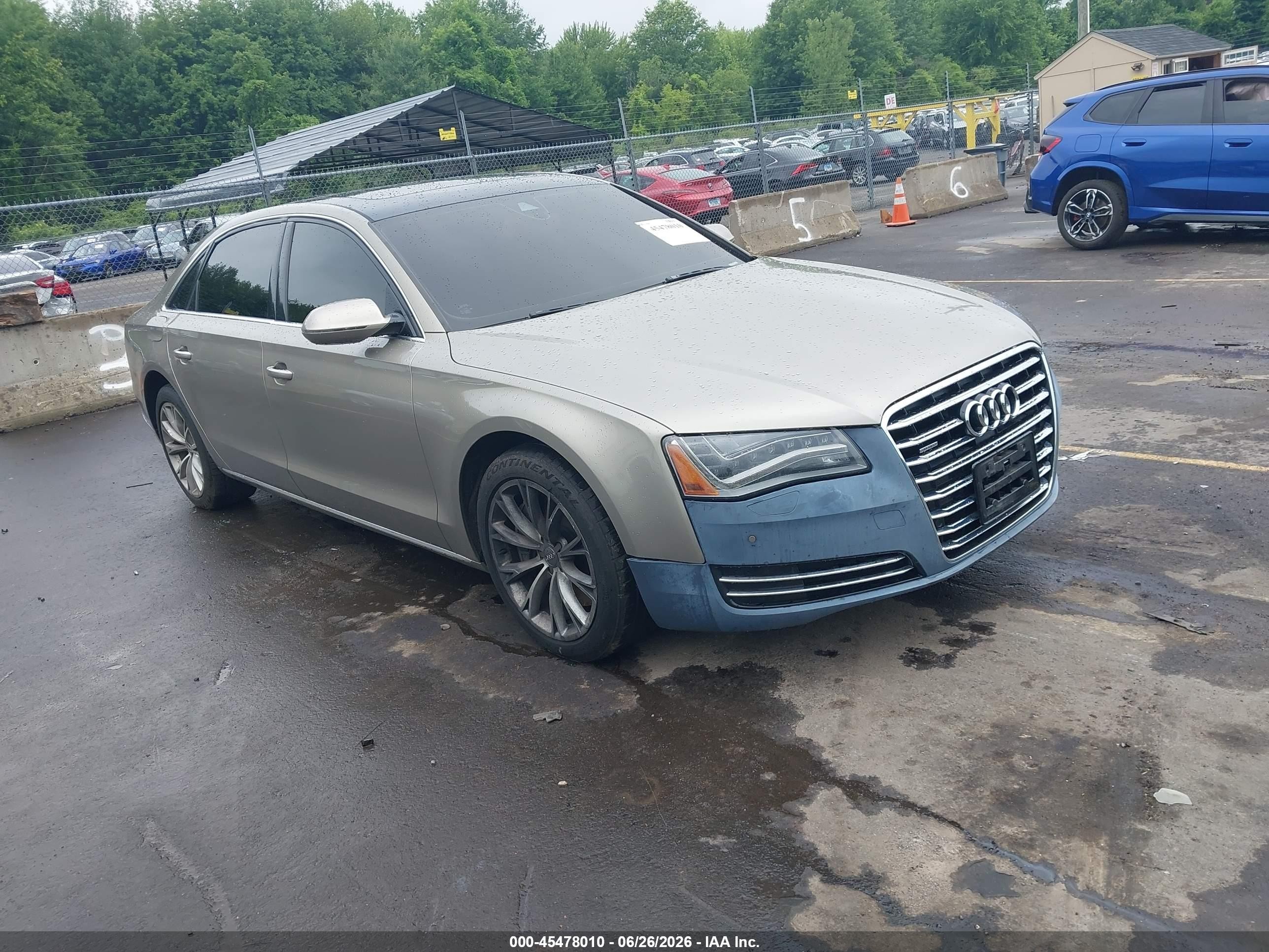 2012 Audi A8, VIN WAURVAFD1CN021873 — Normal wear