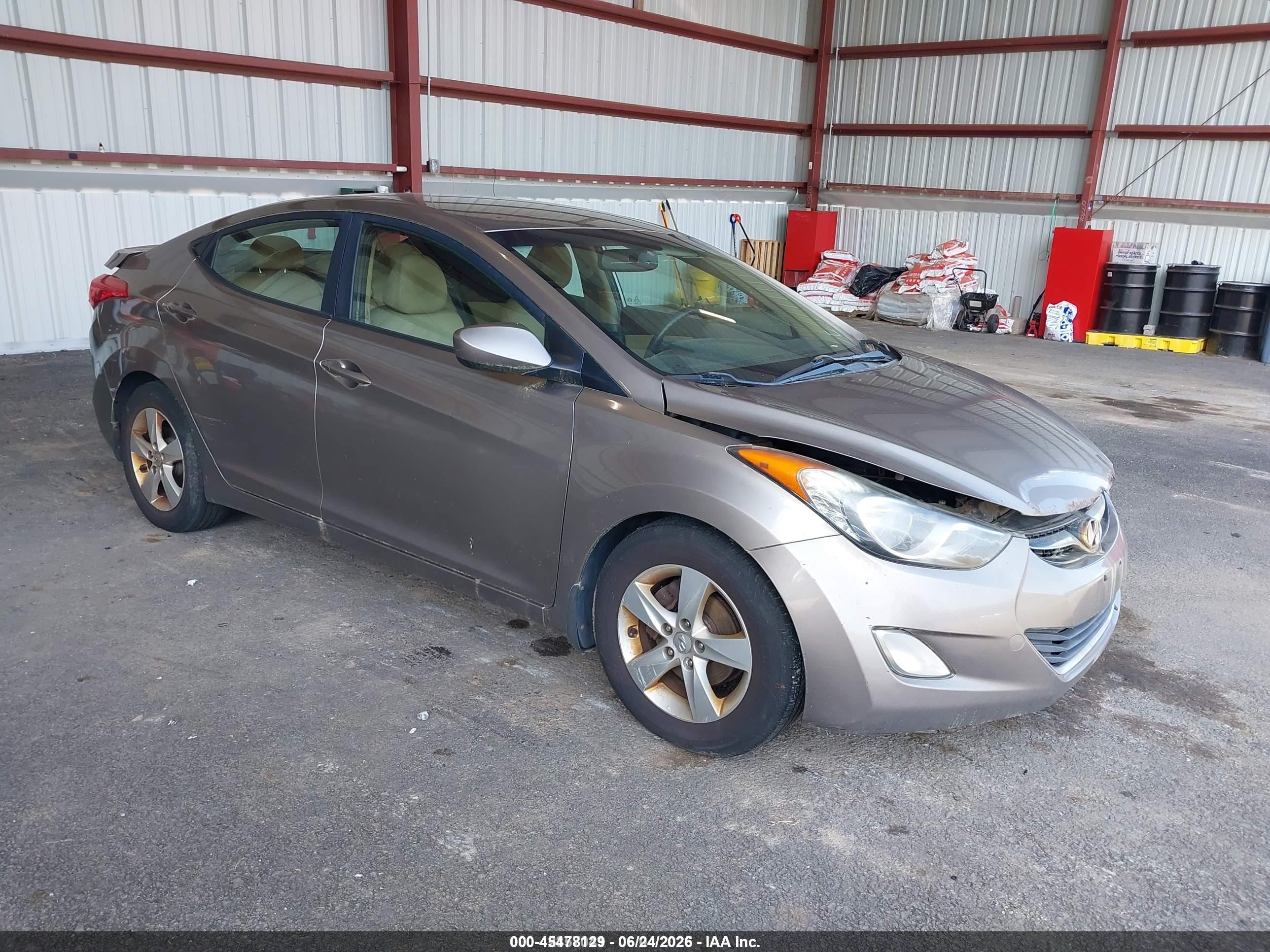 2012 Hyundai Elantra GLS, VIN 5NPDH4AE0CH092259 — Biohazard / chemical