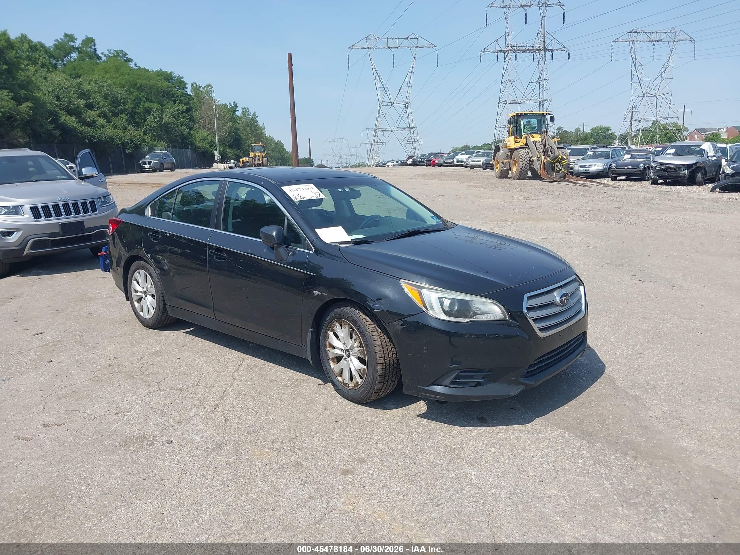 2017 Subaru Legacy Premium, VIN 4S3BNAD62H3026379 — Side