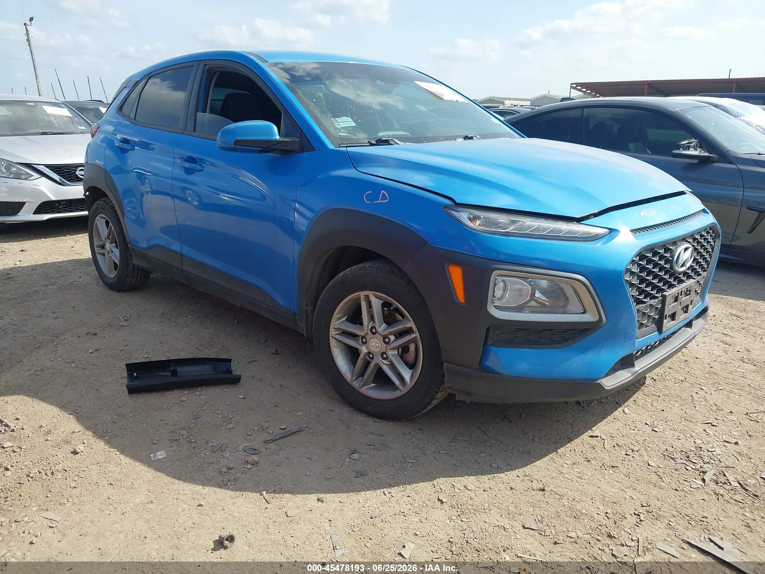 2019 Hyundai Kona SE, VIN KM8K12AA1KU286215 — Зад