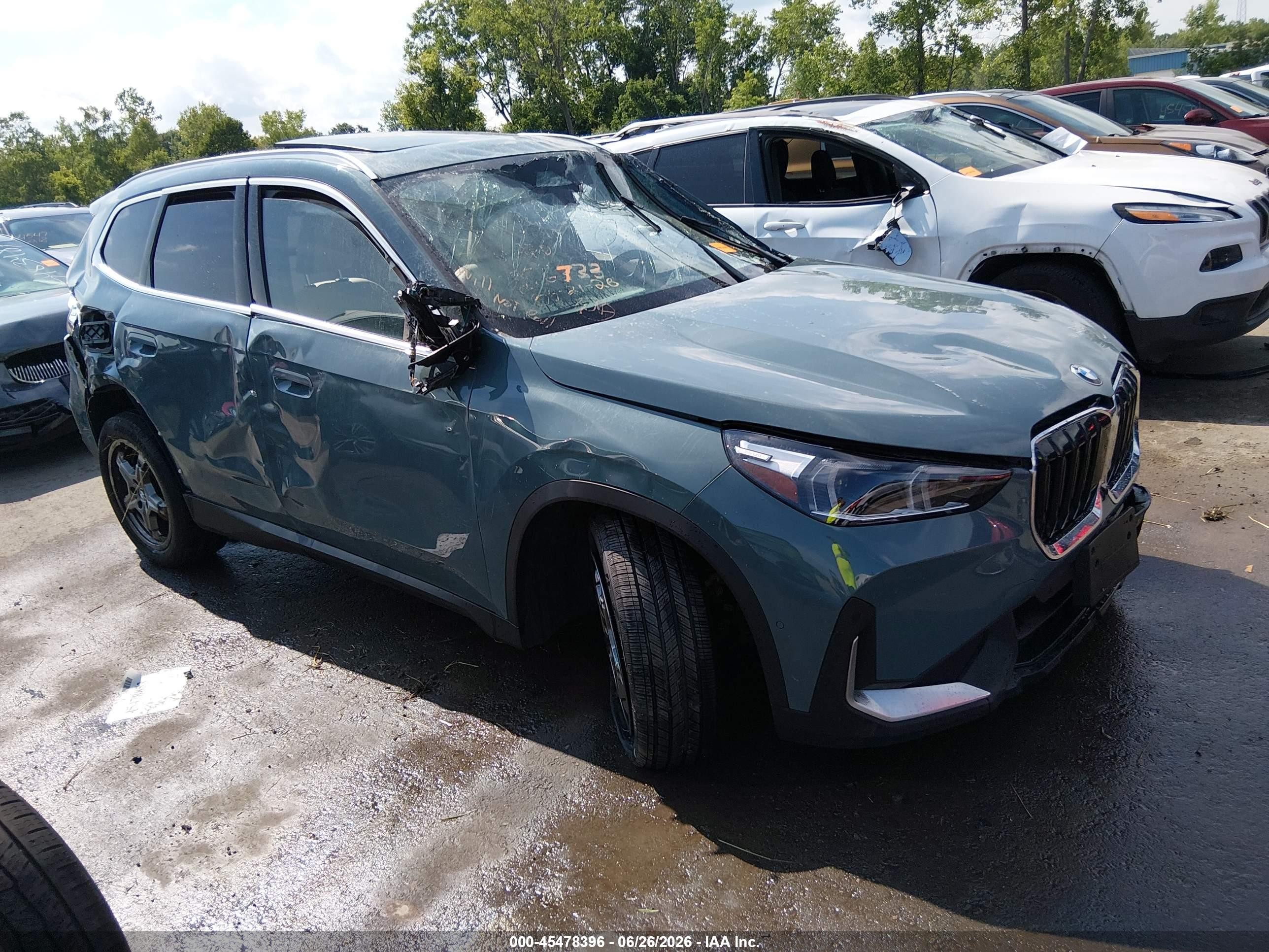 2023 BMW X1 xDrive28i, VIN WBX73EF05P5W14536 — Rollover