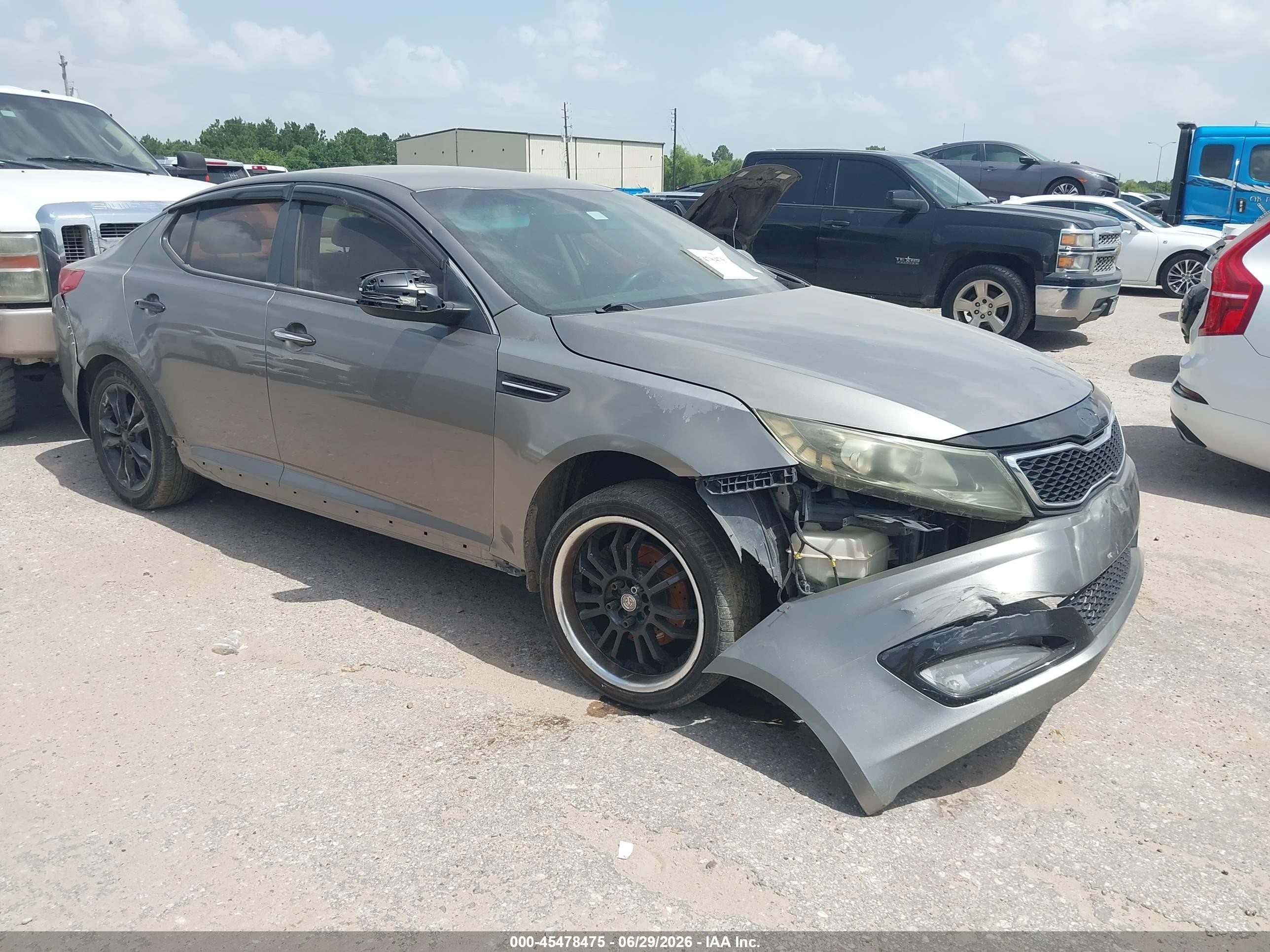 2012 Kia Optima LX, VIN 5XXGM4A72CG037866 — Repossession