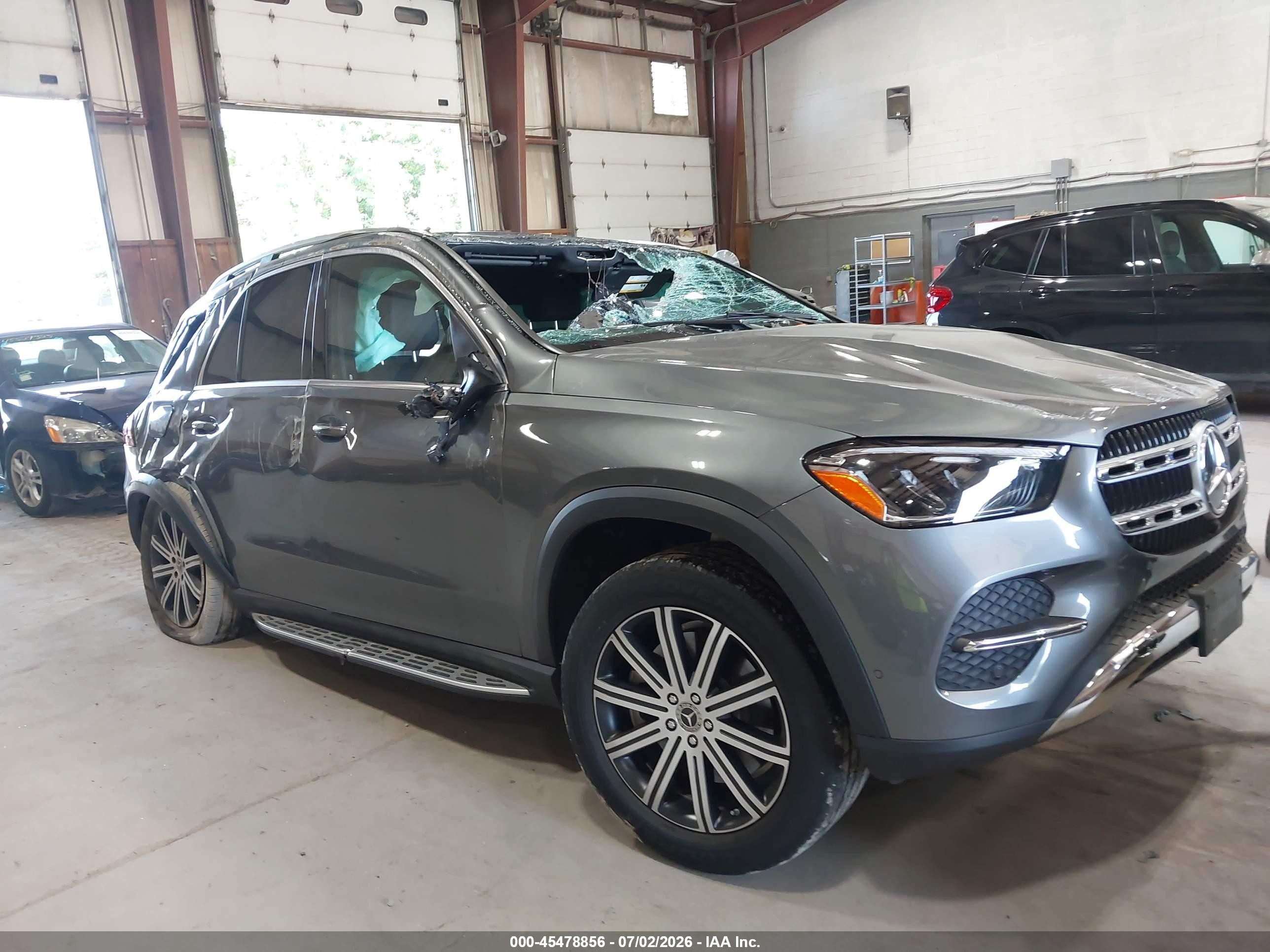 2025 Mercedes-Benz GLE 450, VIN 4JGFB5KB4SB310395 — Biohazard / chemical