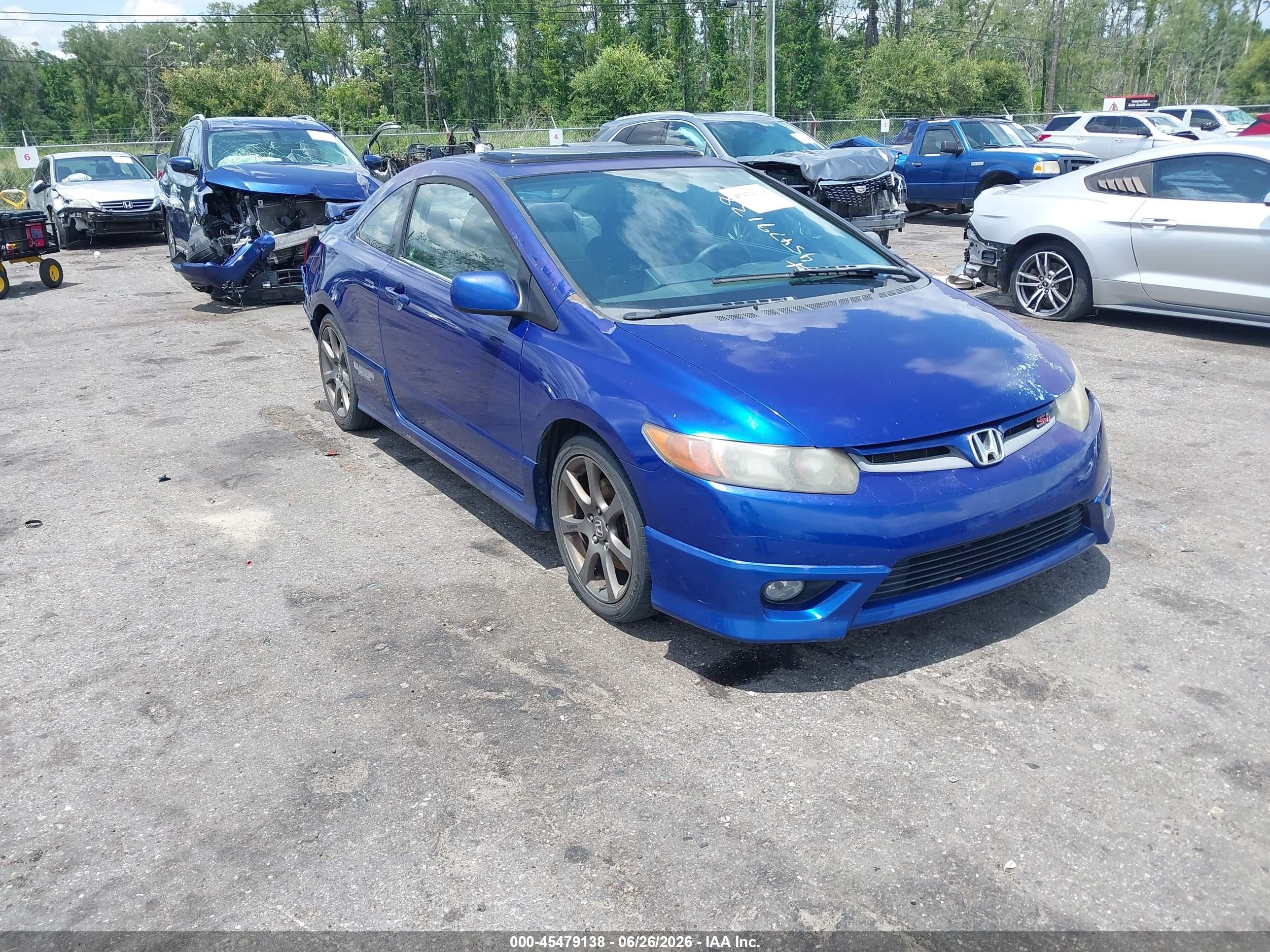 2006 Honda Civic Si, VIN 2HGFG21506H712168 — All over