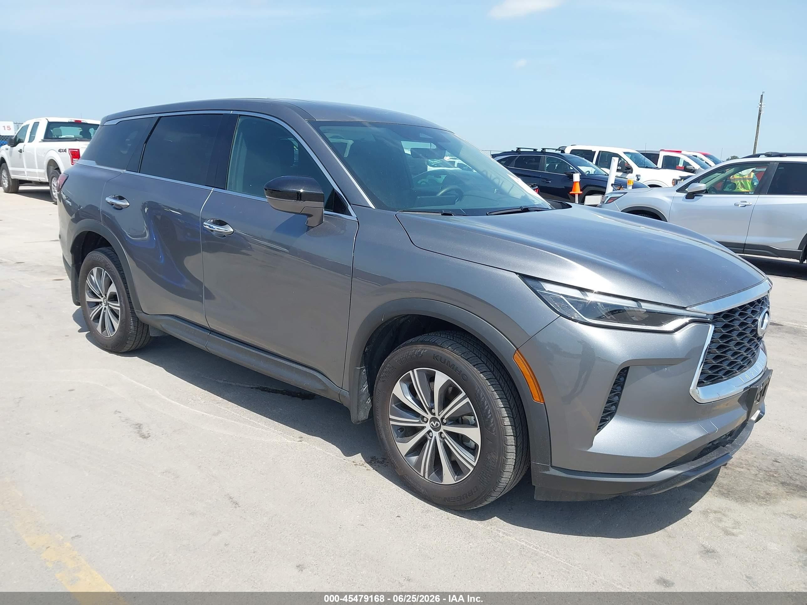 2025 Infiniti QX60 Pure, VIN 5N1AL1ER6SC333857 — Water / flood