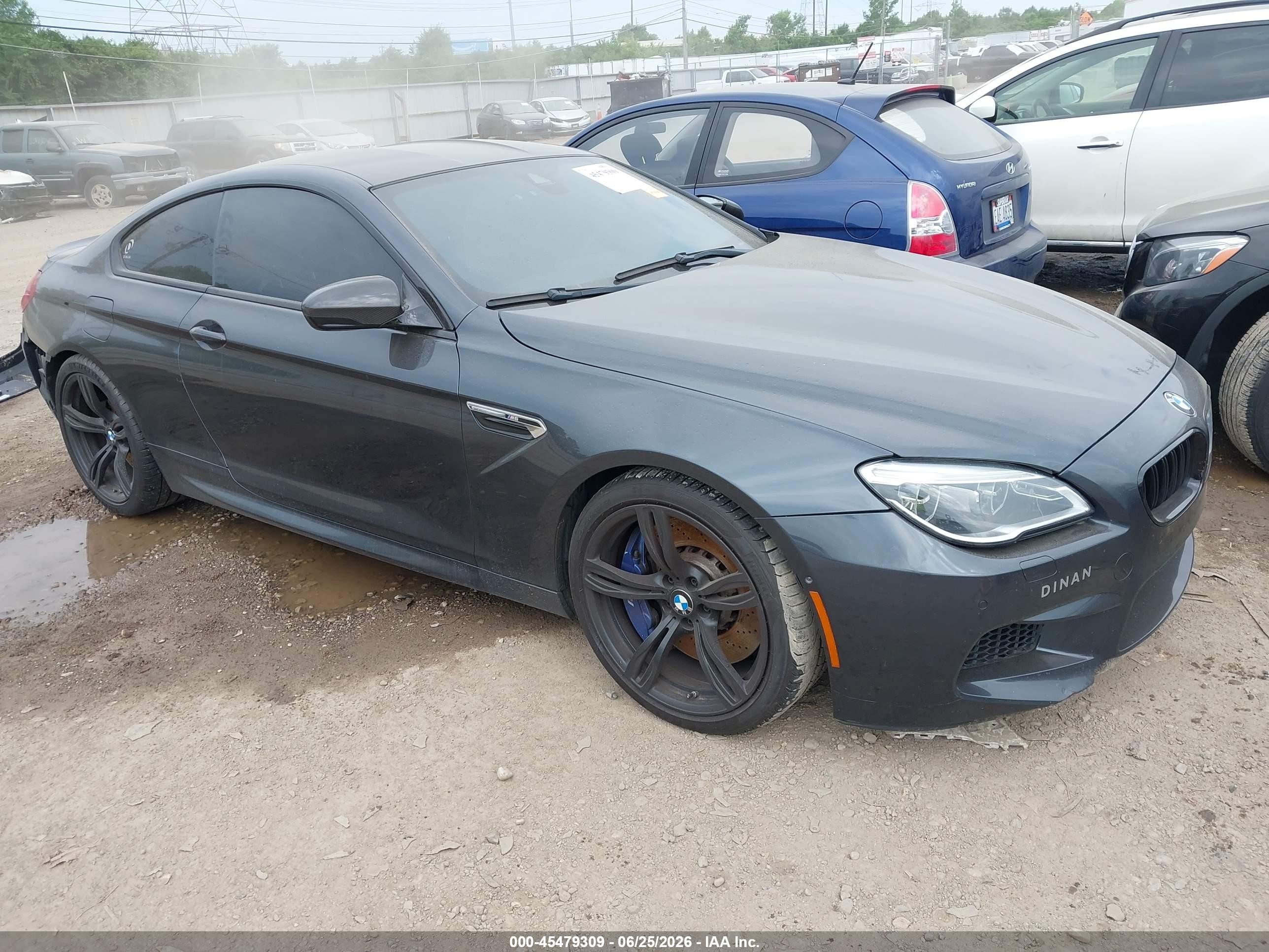 2017 BMW M6, VIN WBS6J9C3XHD934861 — Rear end