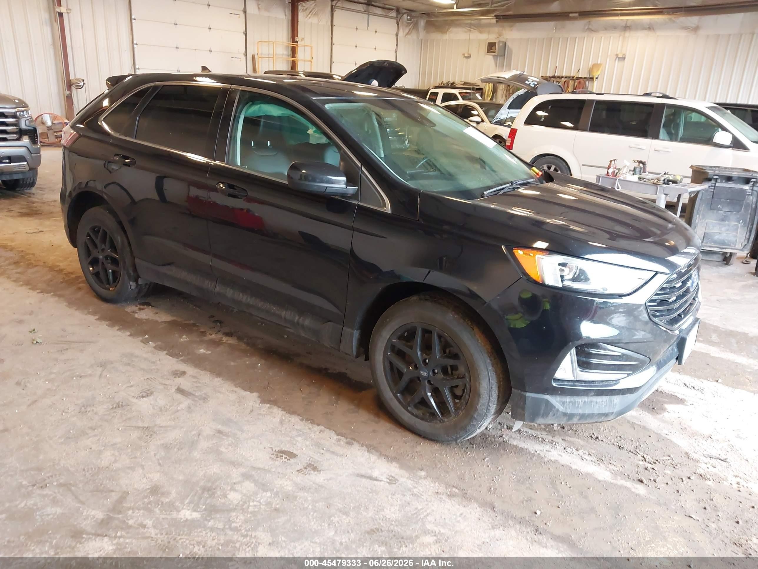 2021 Ford Edge SEL, VIN 2FMPK4J93MBA47388 — Side