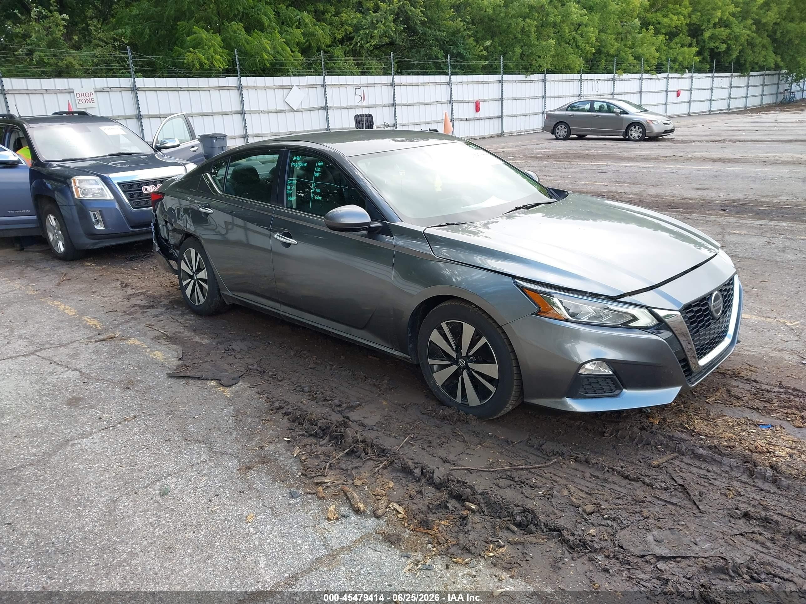 2022 Nissan Altima SV, VIN 1N4BL4DV1NN317332 — Rear end