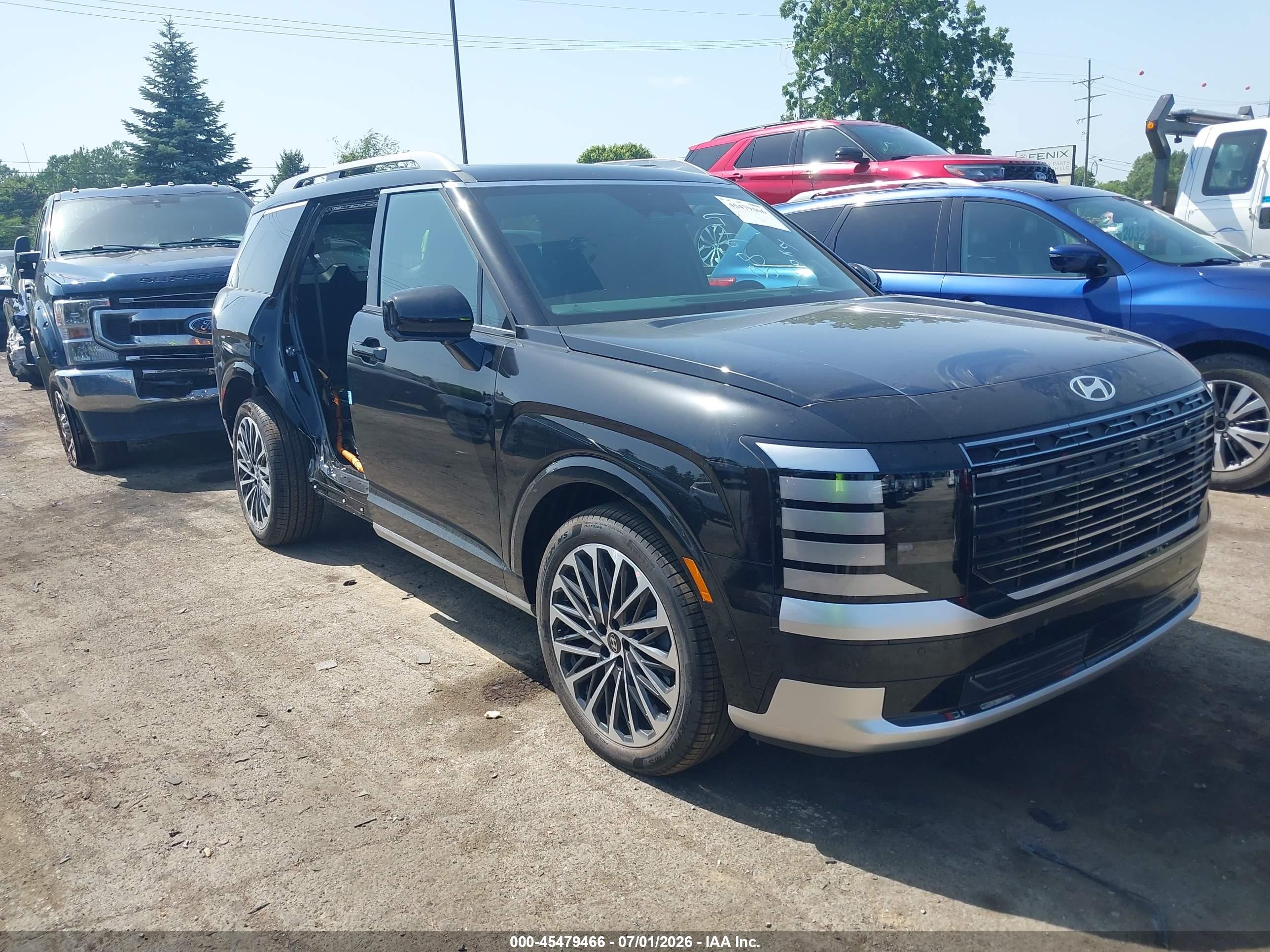 2026 Hyundai Palisade Hybrid Calligraphy, VIN KM8RMESA2TU088914 — Side