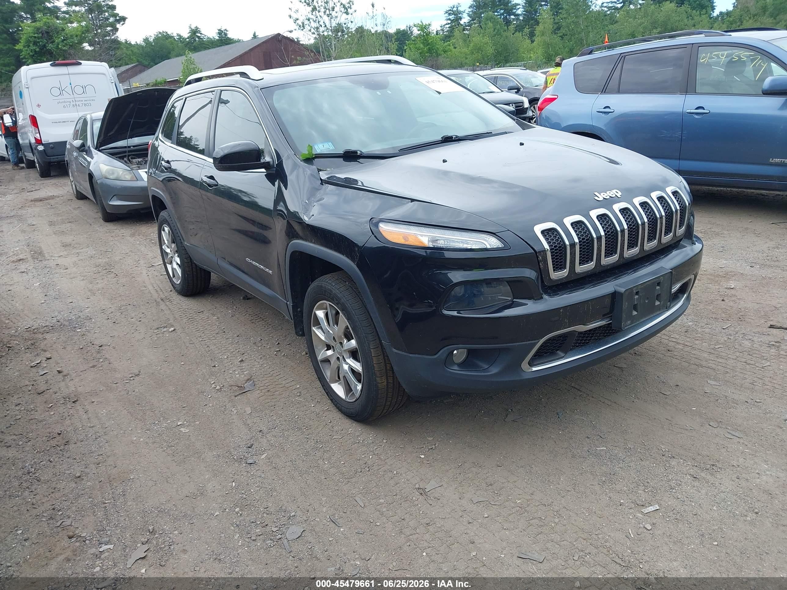 2014 Jeep Cherokee Limited, VIN 1C4PJMDB4EW147618 — Storm