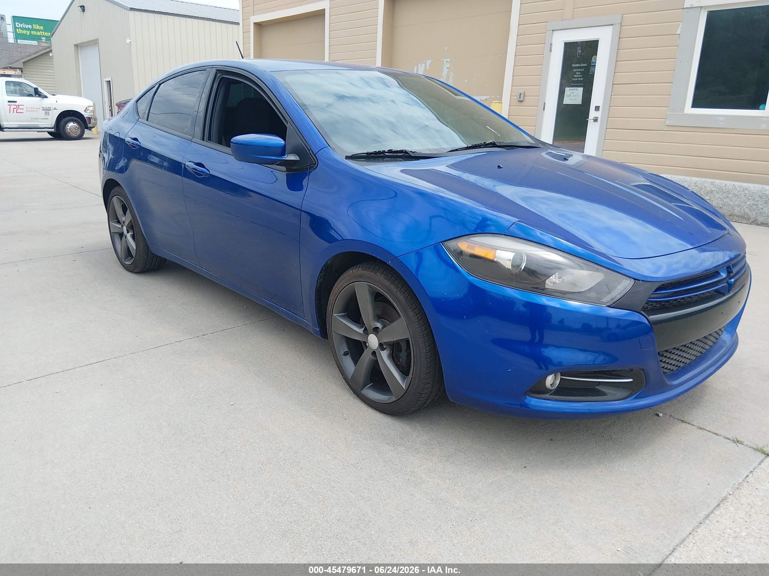 2013 Dodge Dart SXT, VIN 1C3CDFBA9DD284273 — Repossession