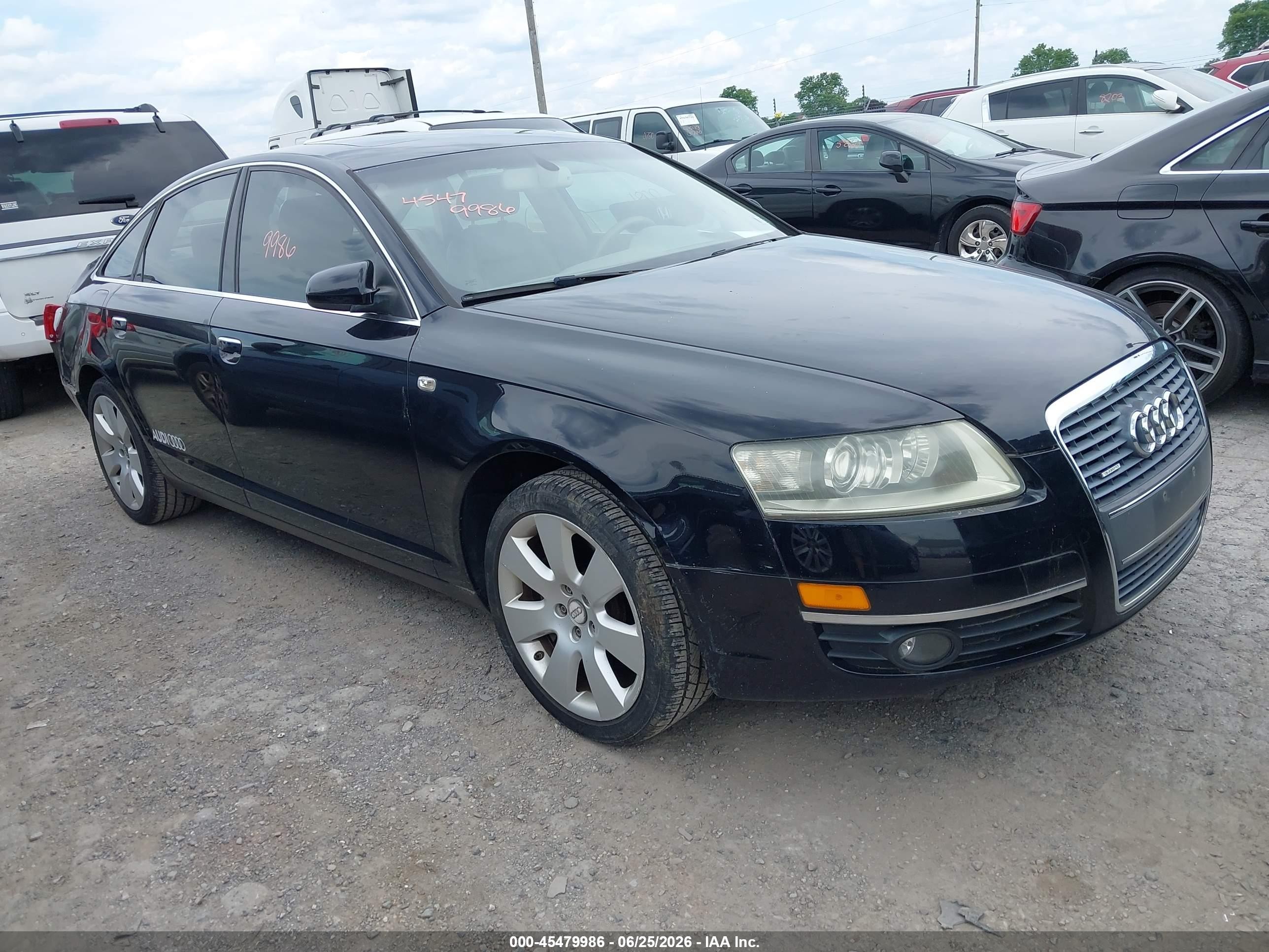 2007 Audi A6, VIN WAUDH94F77N084020 — Rear end