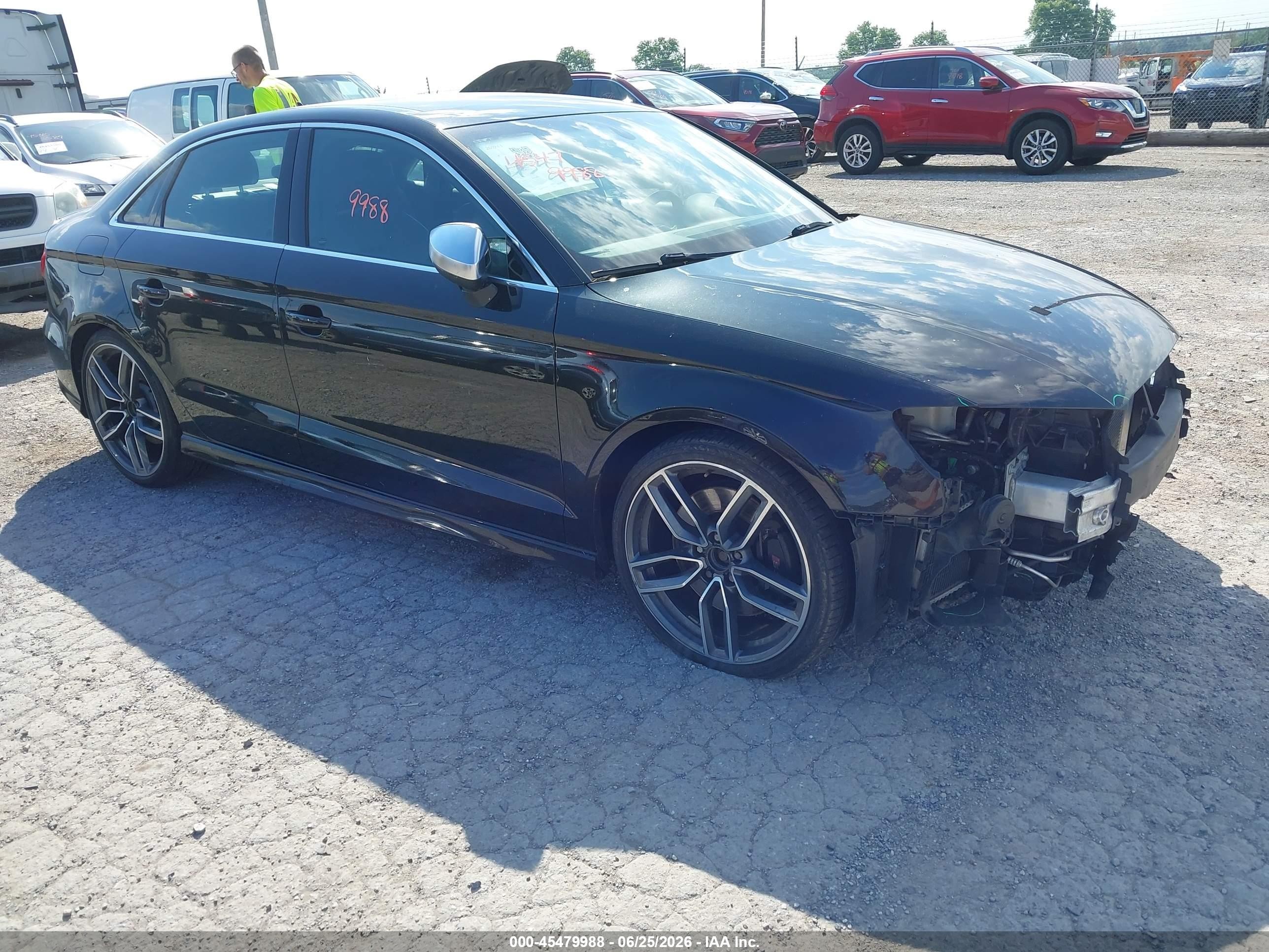 2015 Audi S3 Prestige, VIN WAUFFGFF0F1119311 — Front end