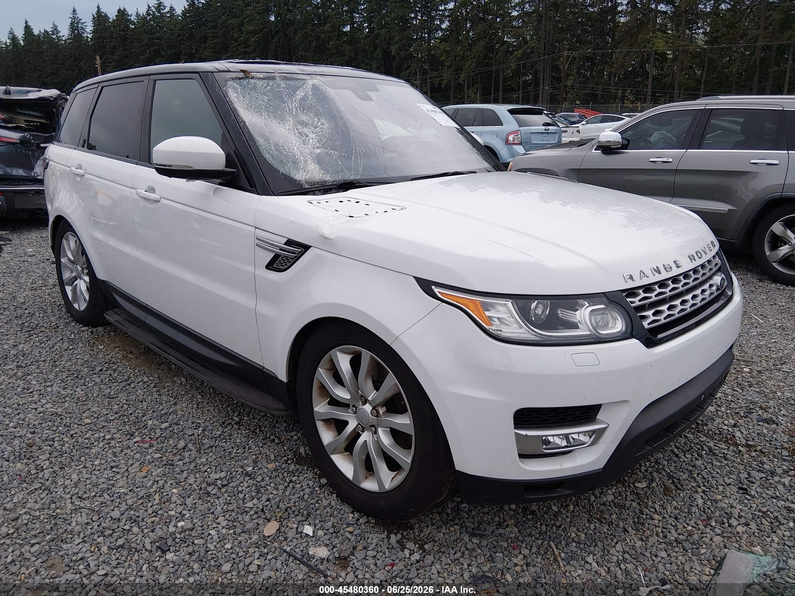 2016 Land Rover Range Rover Sport HSE, VIN SALWR2PF8GA590712 — Storm