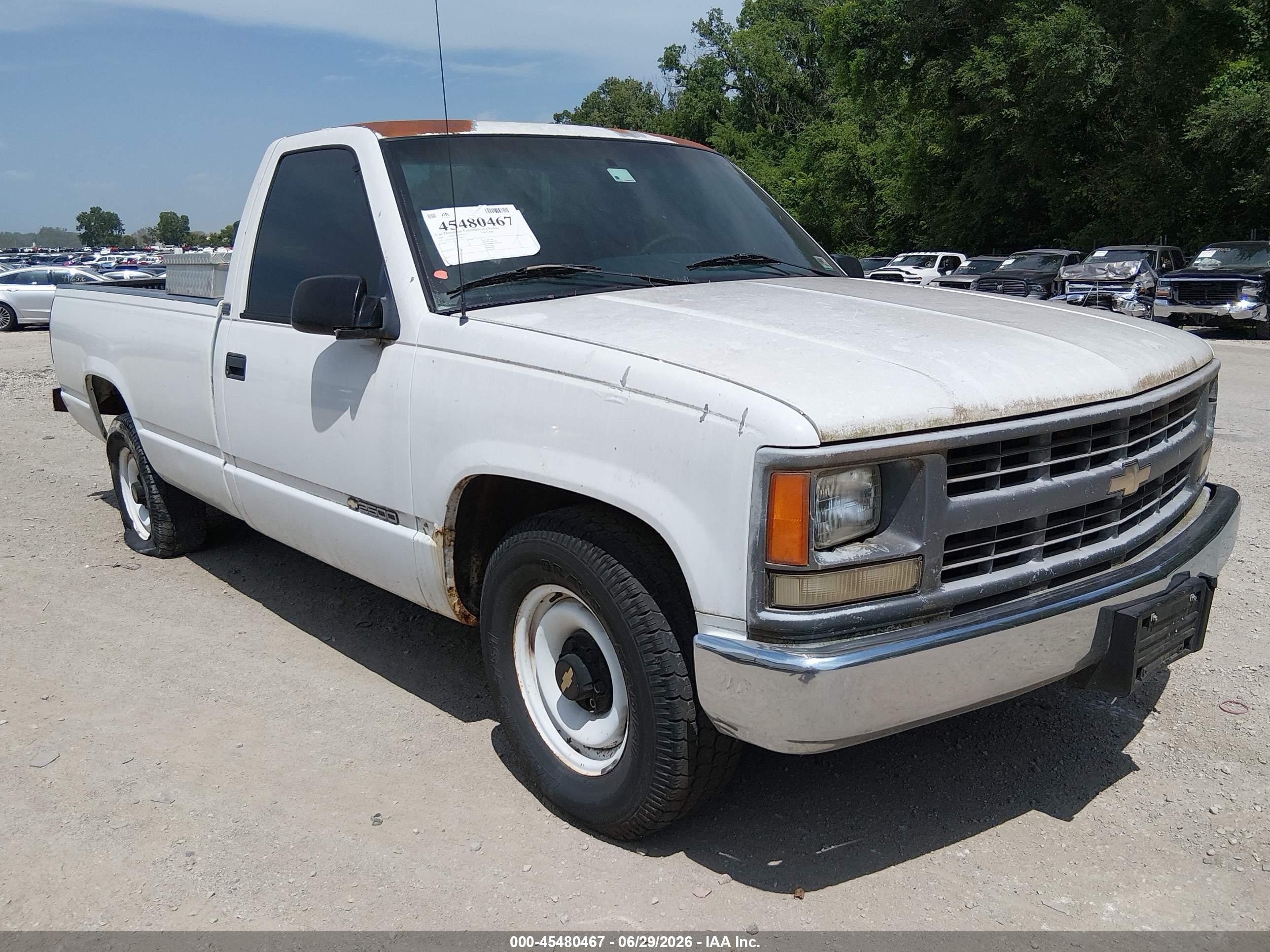 1995 Chevrolet Silverado 2500, VIN 1GCFC24K4SZ100531 — Обычный износ