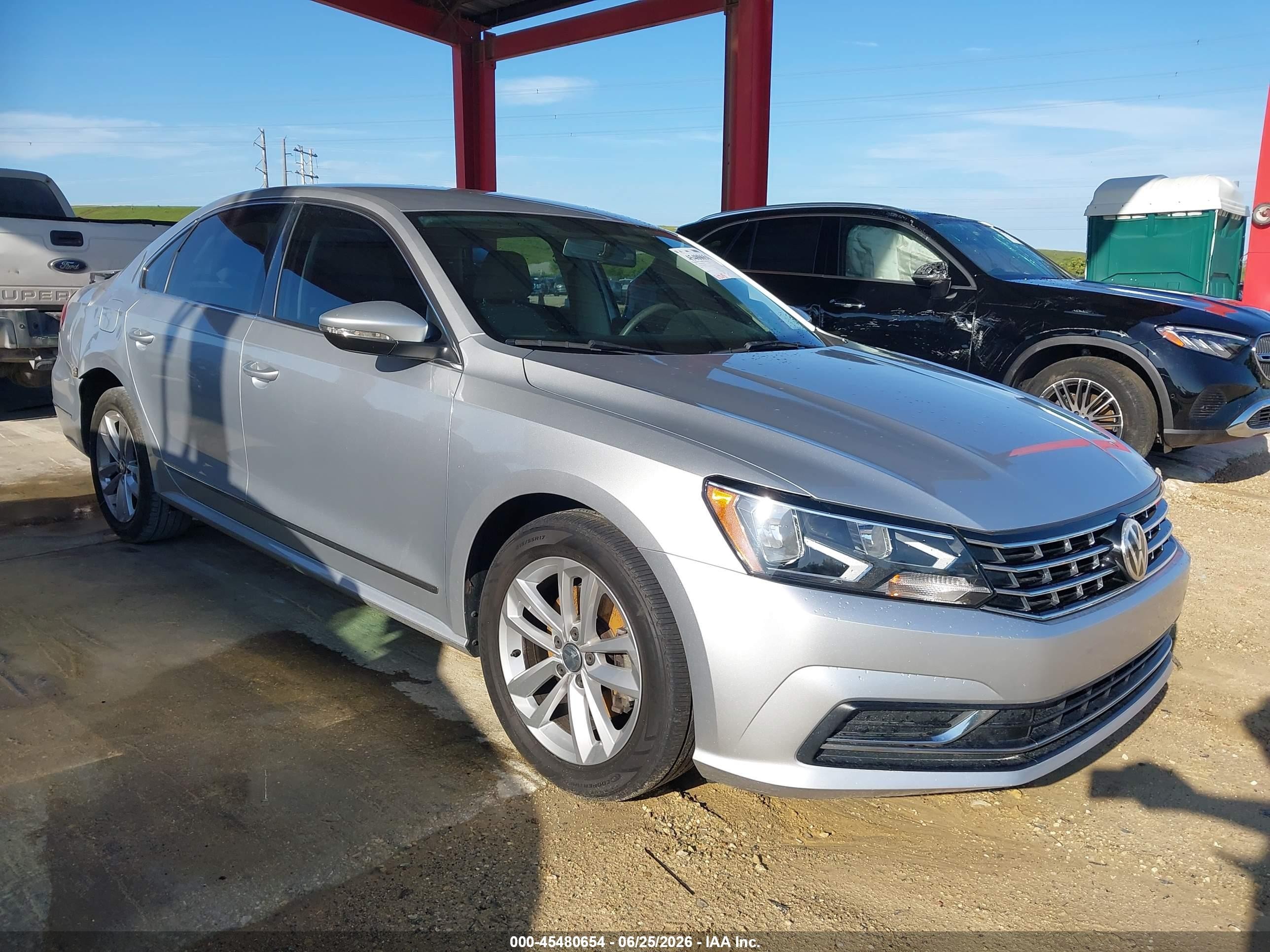 2017 Volkswagen Passat S, VIN 1VWAT7A39HC043692 — Rear end