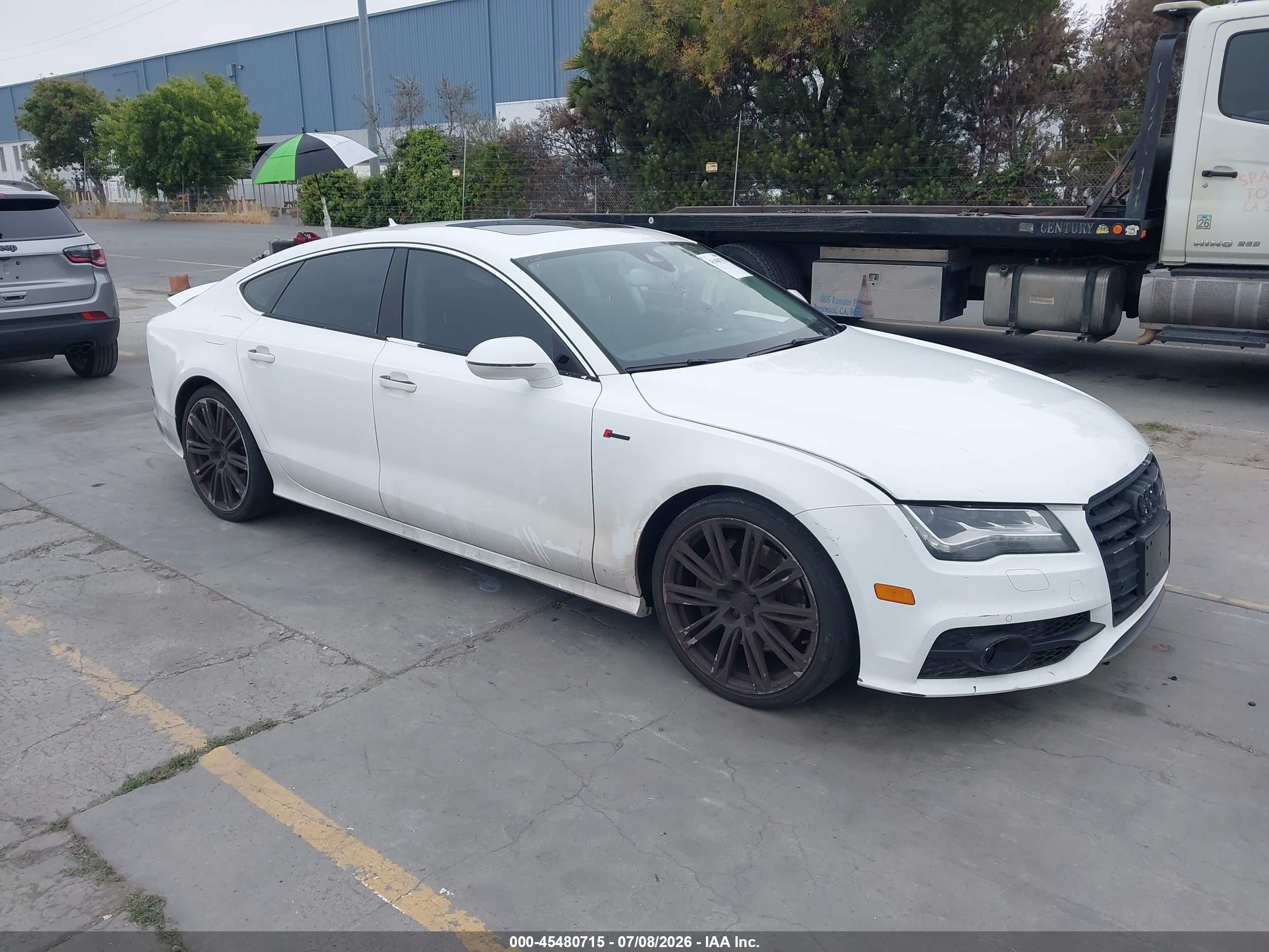 2012 Audi A7 Prestige, VIN WAUSGAFC4CN006402 — Normal wear