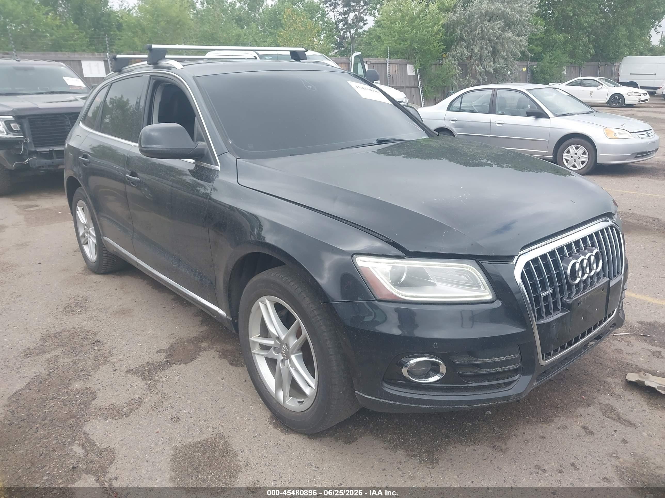 2013 Audi Q5 Premium Plus, VIN WA1LFAFP6DA012766 — Обычный износ