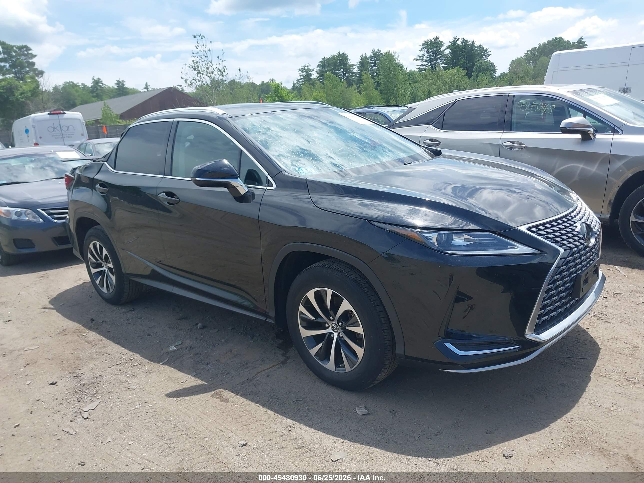 2020 Lexus RX 350, VIN 2T2HZMDA6LC256135 — Зад