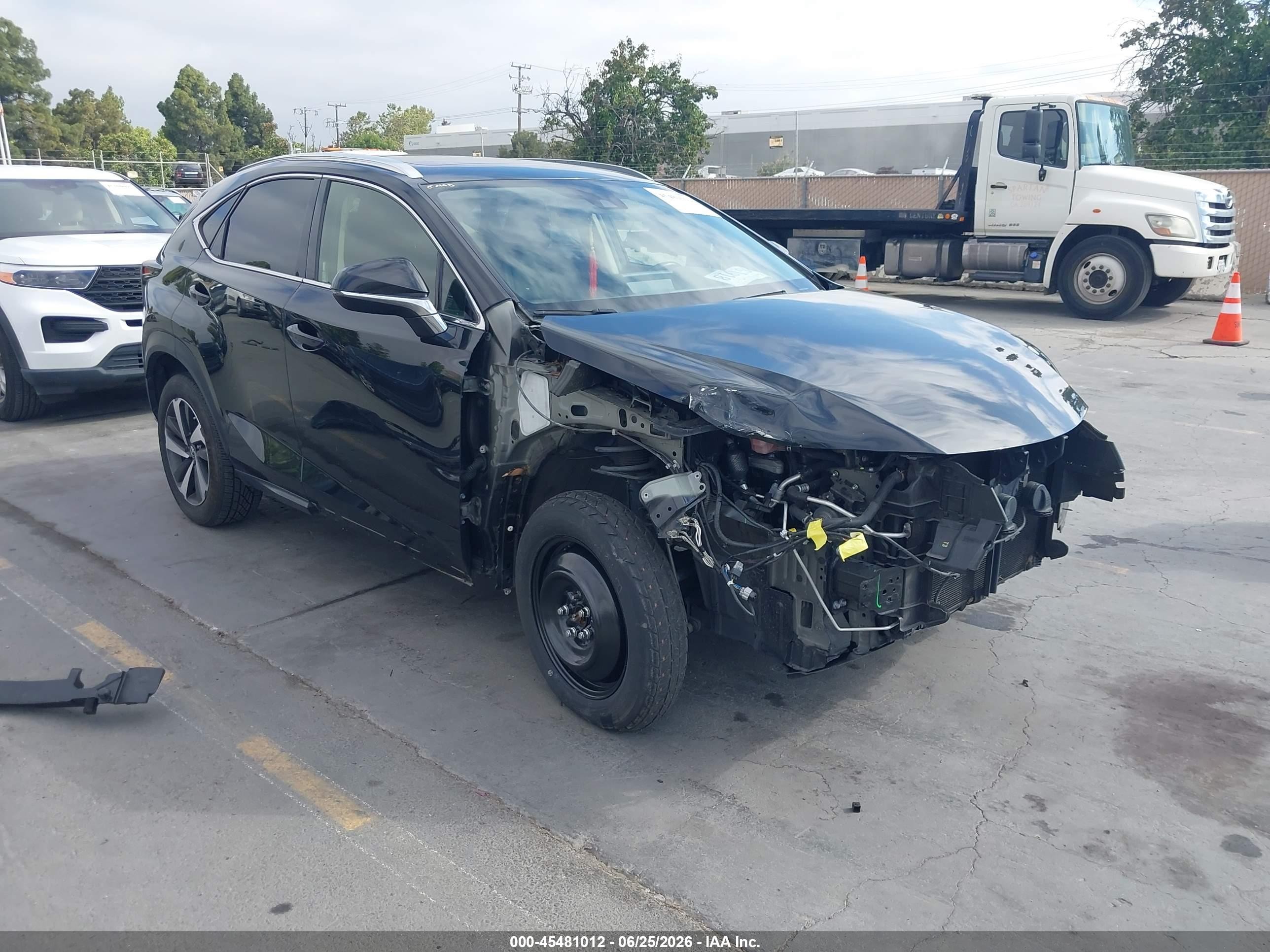 2020 Lexus NX 300, VIN JTJDARBZ1L5013004 — Перед