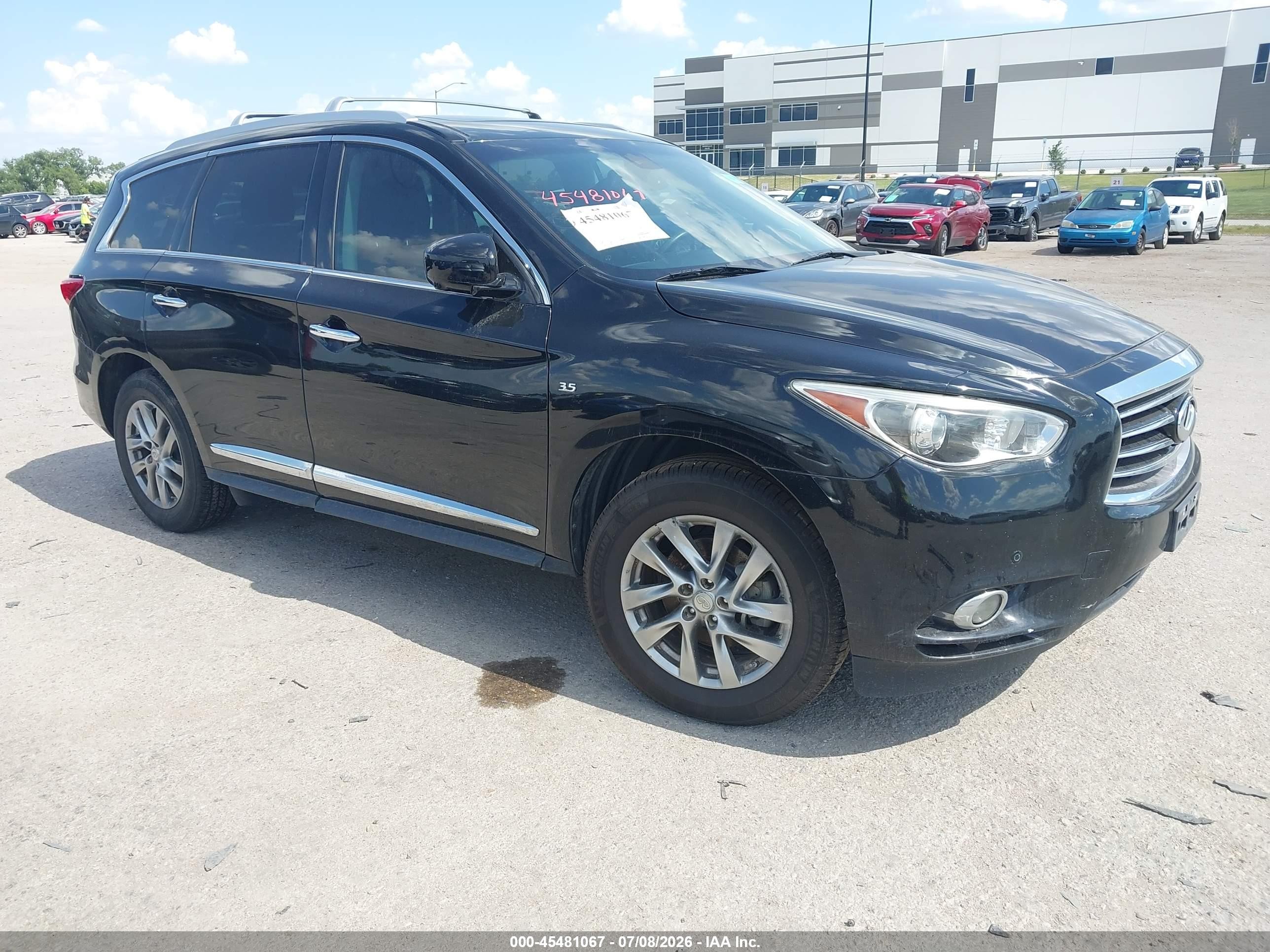 2014 Infiniti QX60, VIN 5N1AL0MM2EC542954 — Water / flood