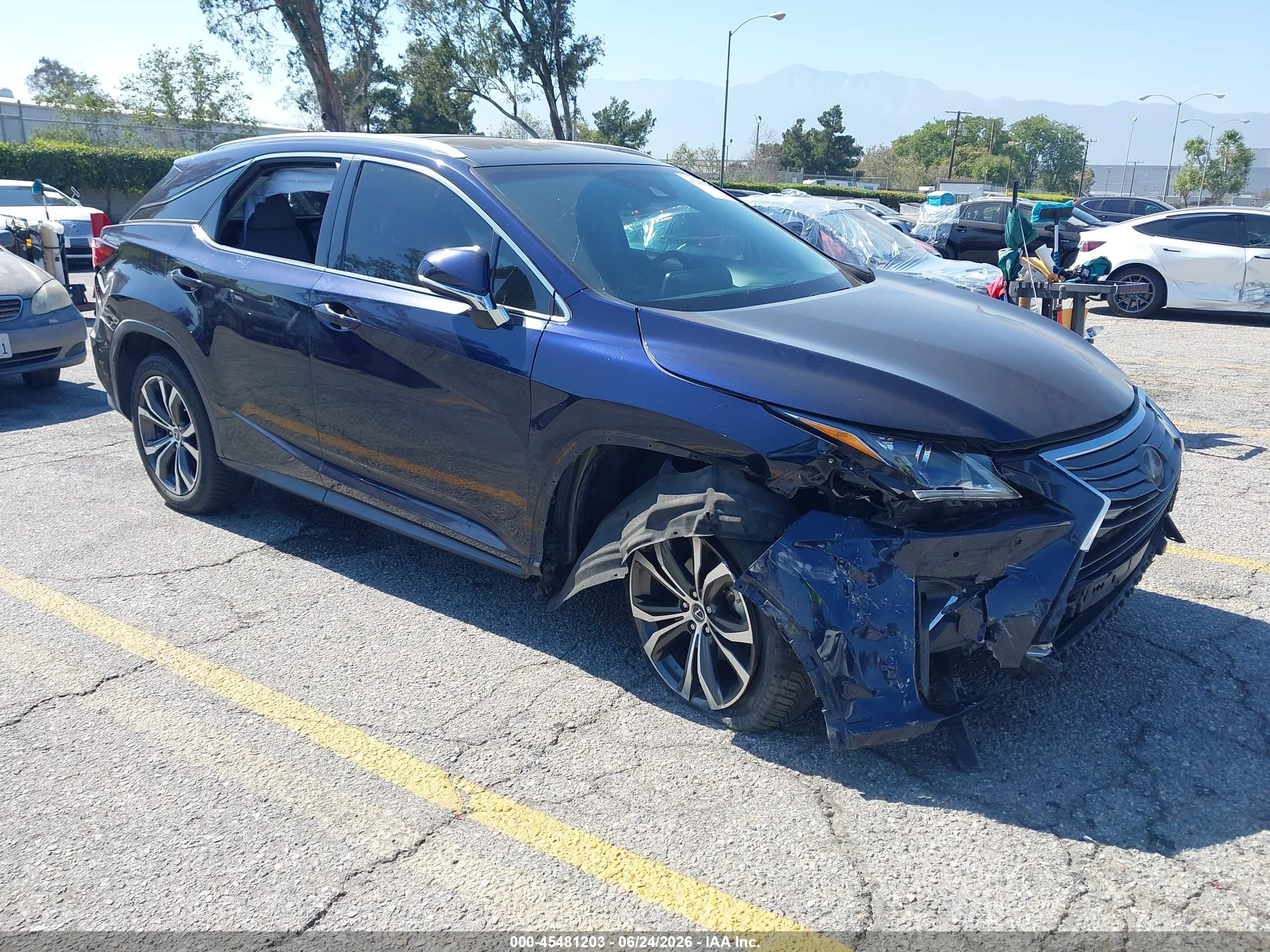 2019 Lexus RX 350, VIN 2T2ZZMCAXKC127867 — Front end
