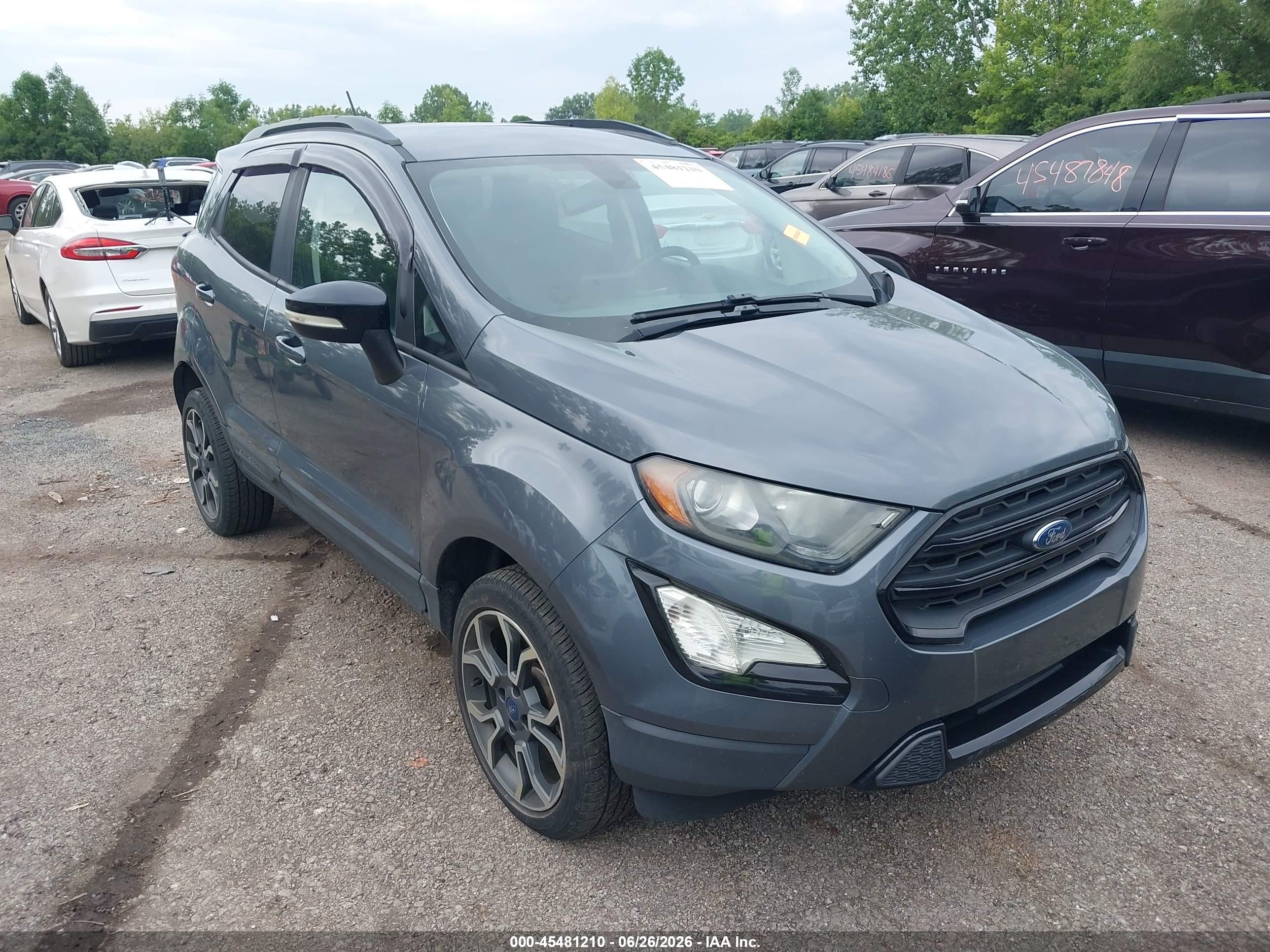 2019 Ford EcoSport SES, VIN MAJ6S3JL1KC260137 — Vandalism