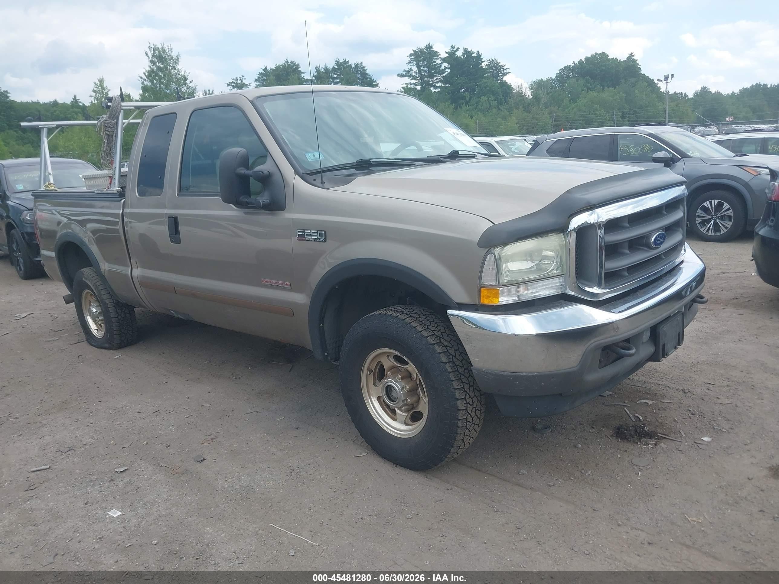 2004 Ford F-250 XL, VIN 1FTNX21P14EB43976 — Vandalism