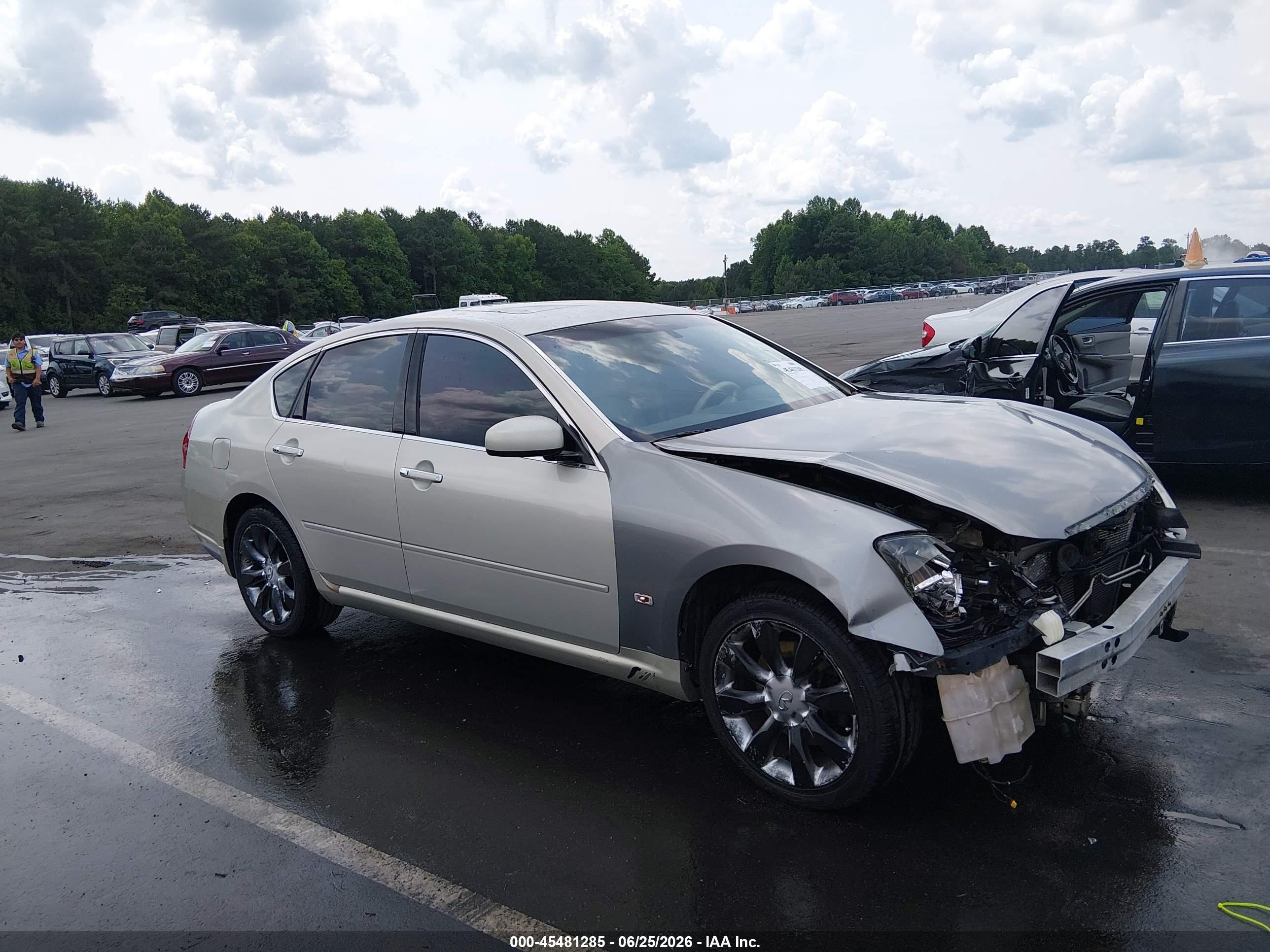 2006 Infiniti M, VIN JNKAY01F16M259418 — Front end