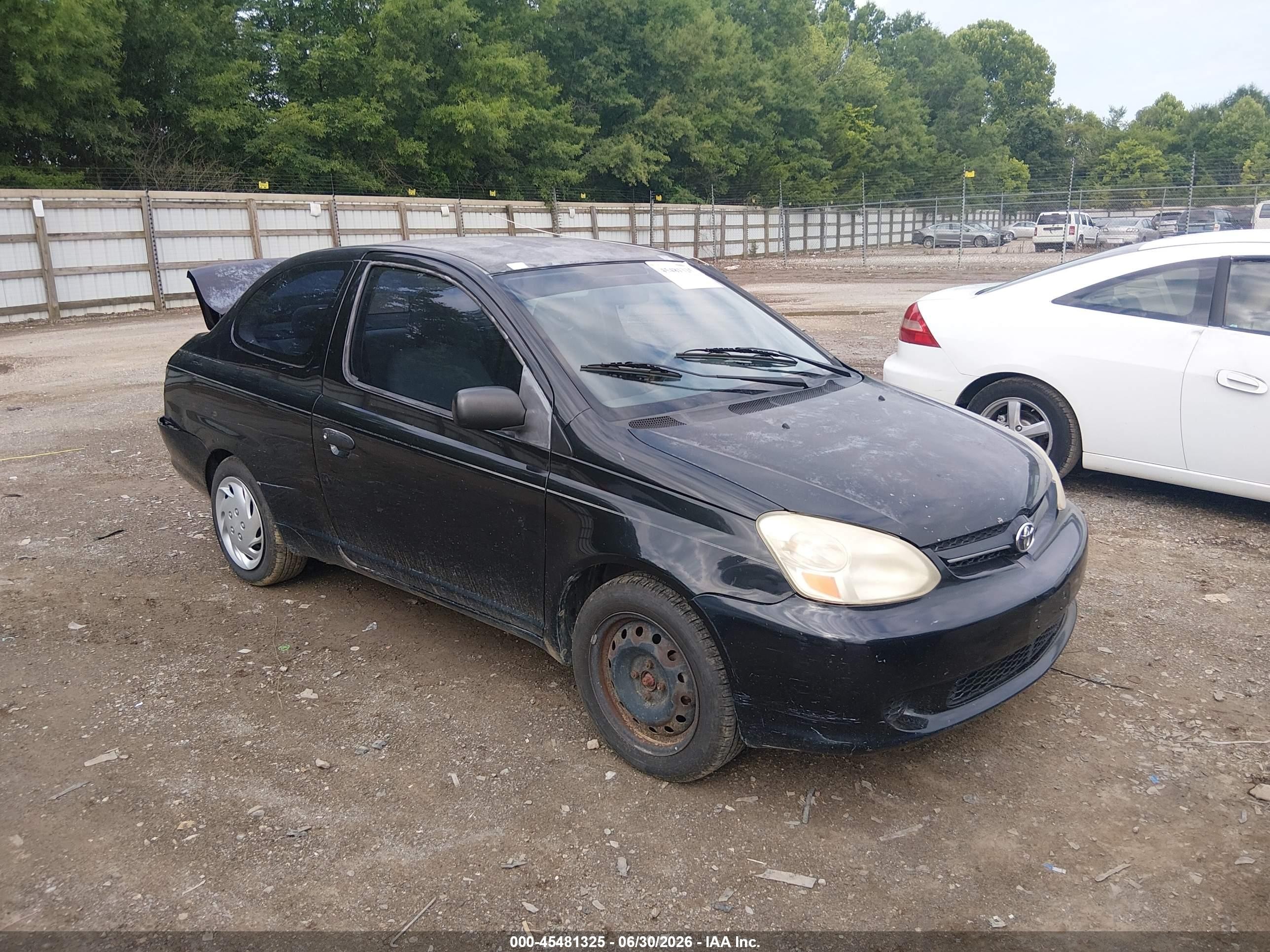 2003 Toyota ECHO, VIN JTDAT123530281807 — Зад