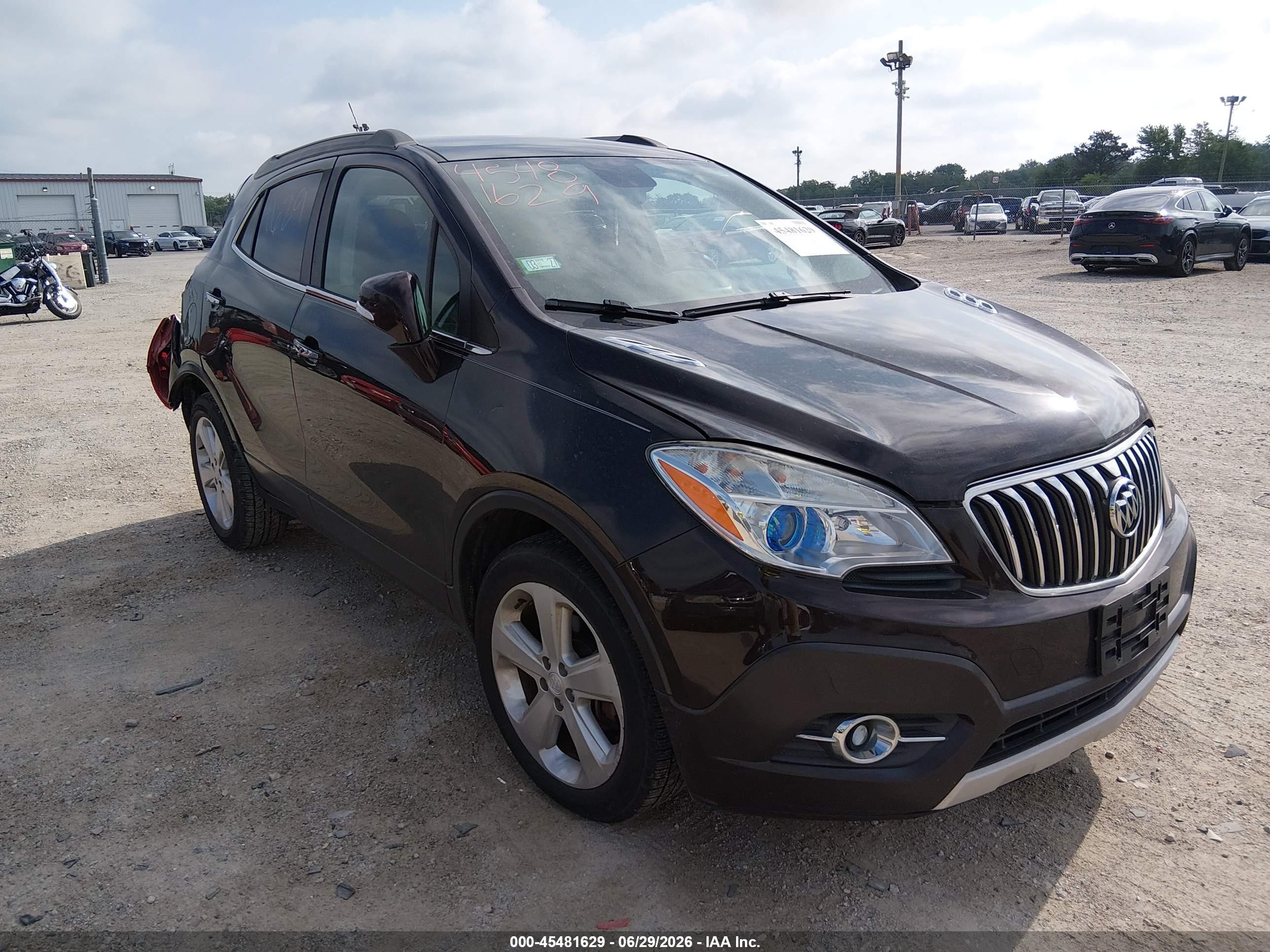 2015 Buick Encore Convenience, VIN KL4CJBSB7FB201051 — Rear end