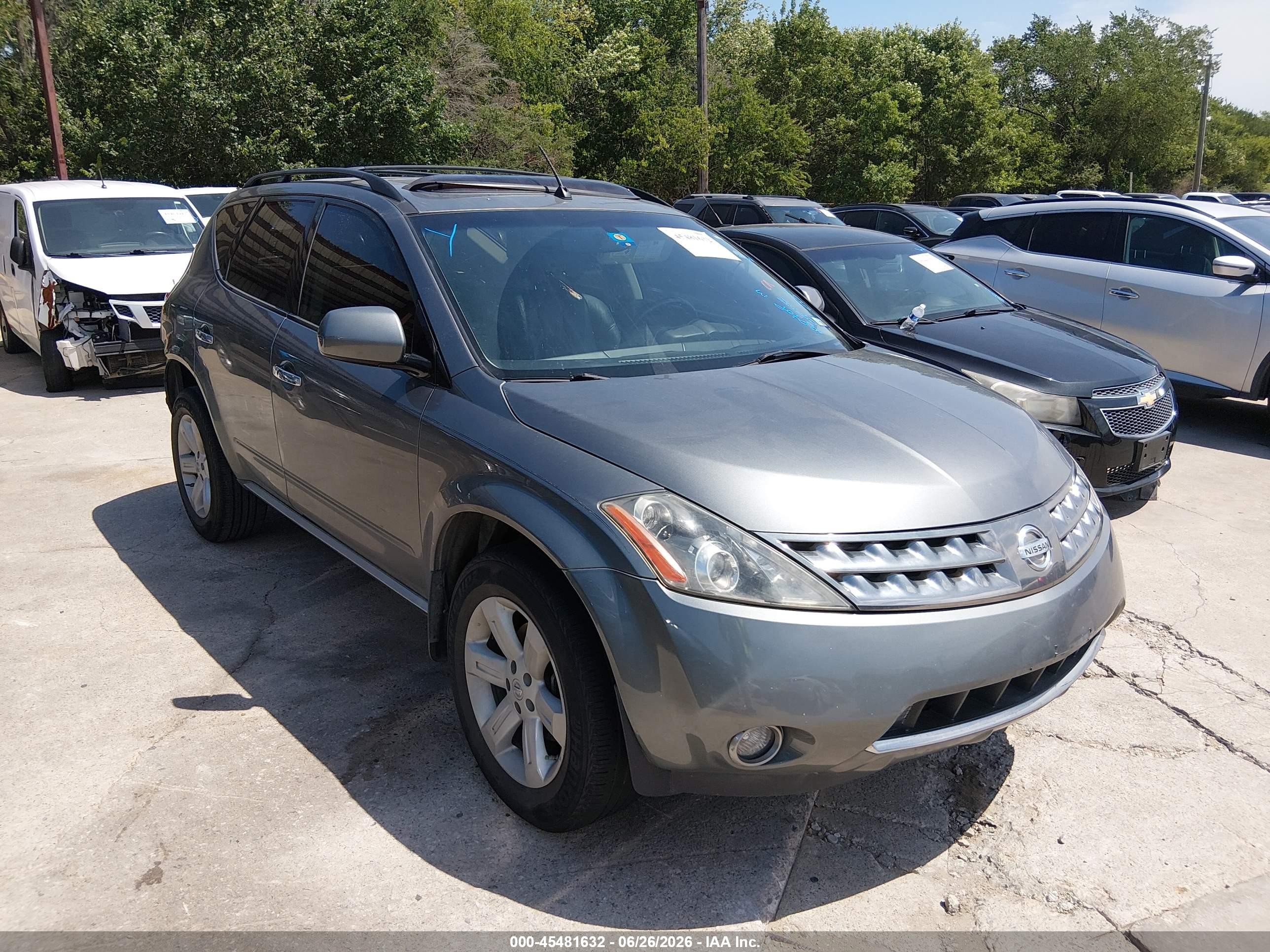 2007 Nissan Murano S, VIN JN8AZ08T57W501776 — Normal wear