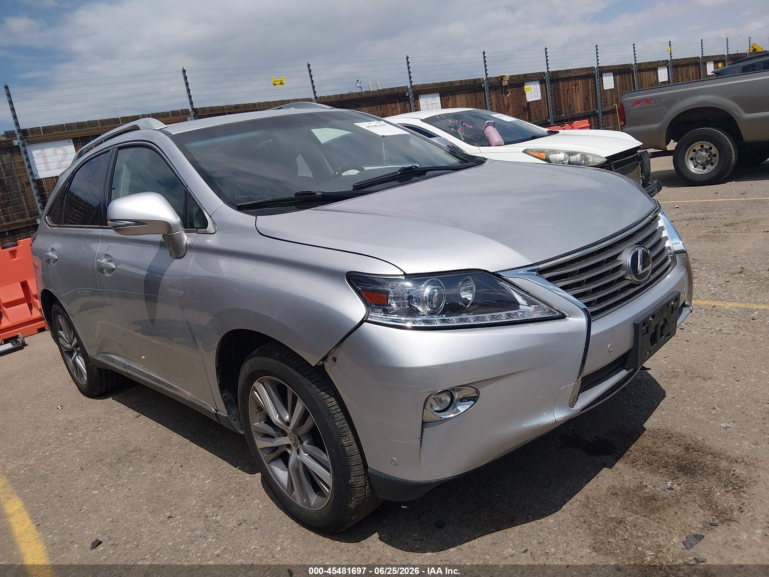2015 Lexus RX 350, VIN 2T2BK1BA9FC339669 — Front end