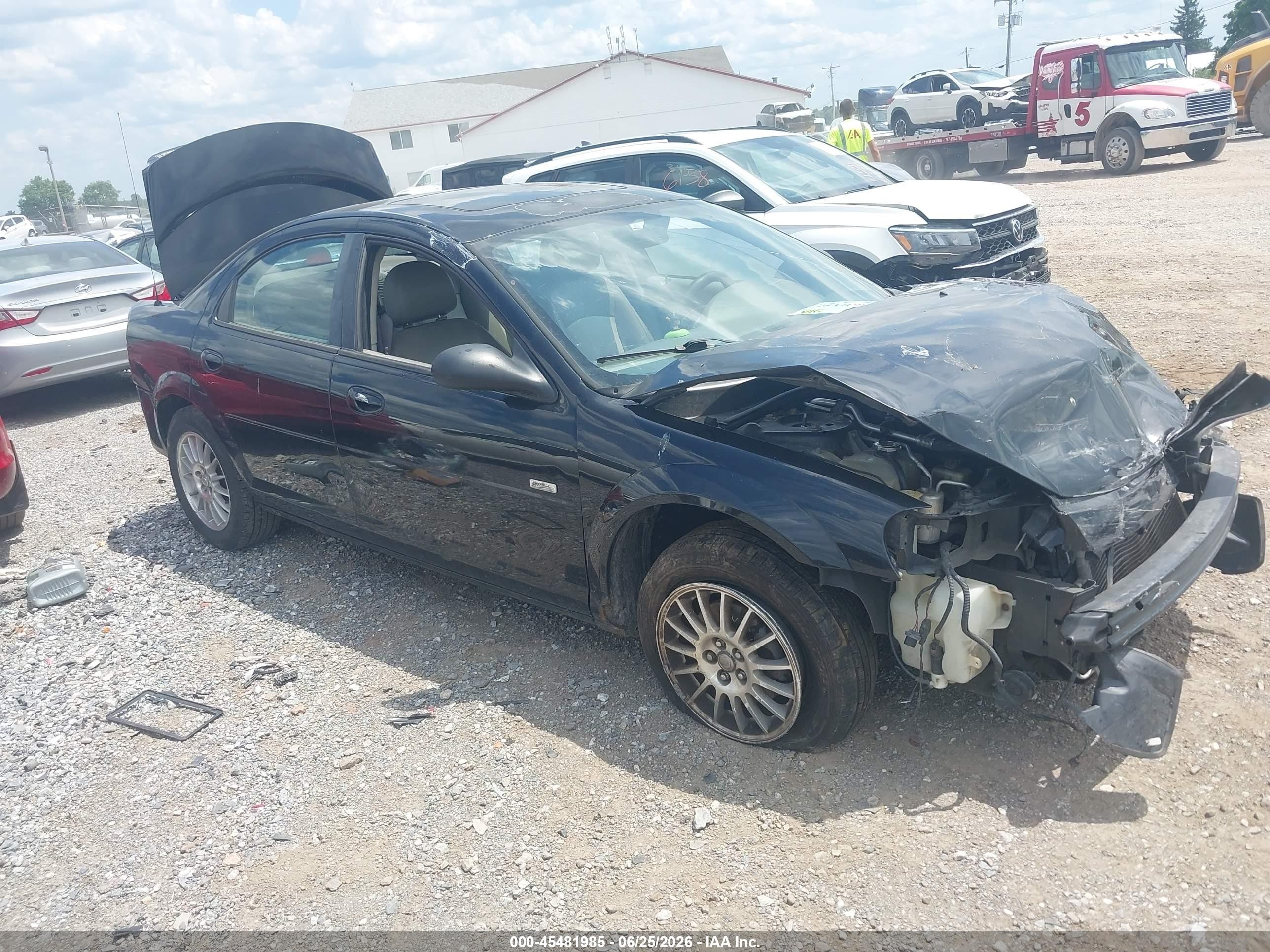 2005 Chrysler Sebring Touring, VIN 1C3EL56R45N548730 — Перед