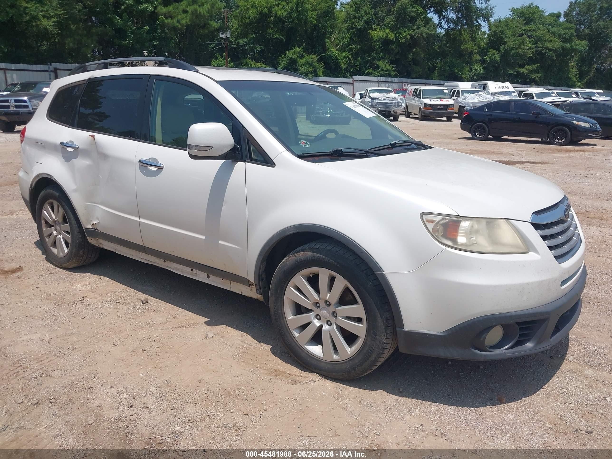 2008 Subaru Tribeca Limited, VIN 4S4WX92D184420179 — Side
