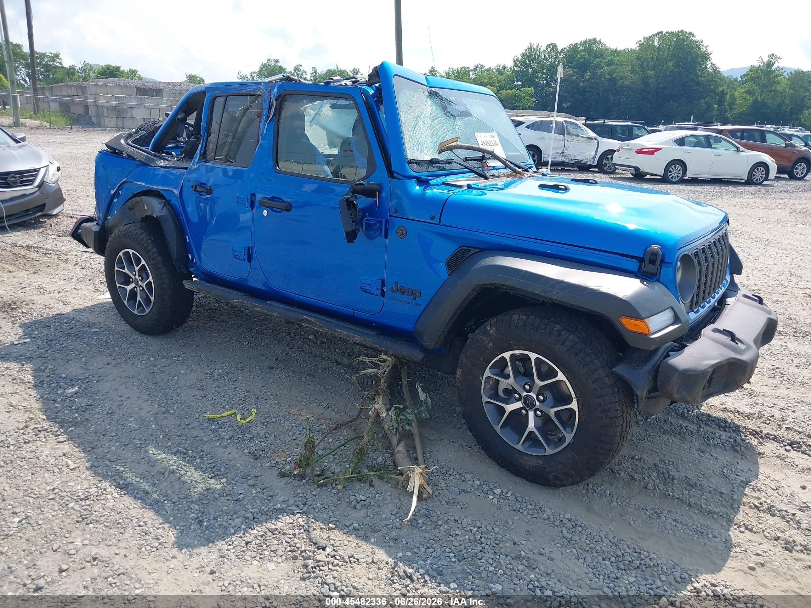 2026 Jeep Wrangler 85th Anniversary, VIN 1C4PJXDG7TW213301 — Rollover