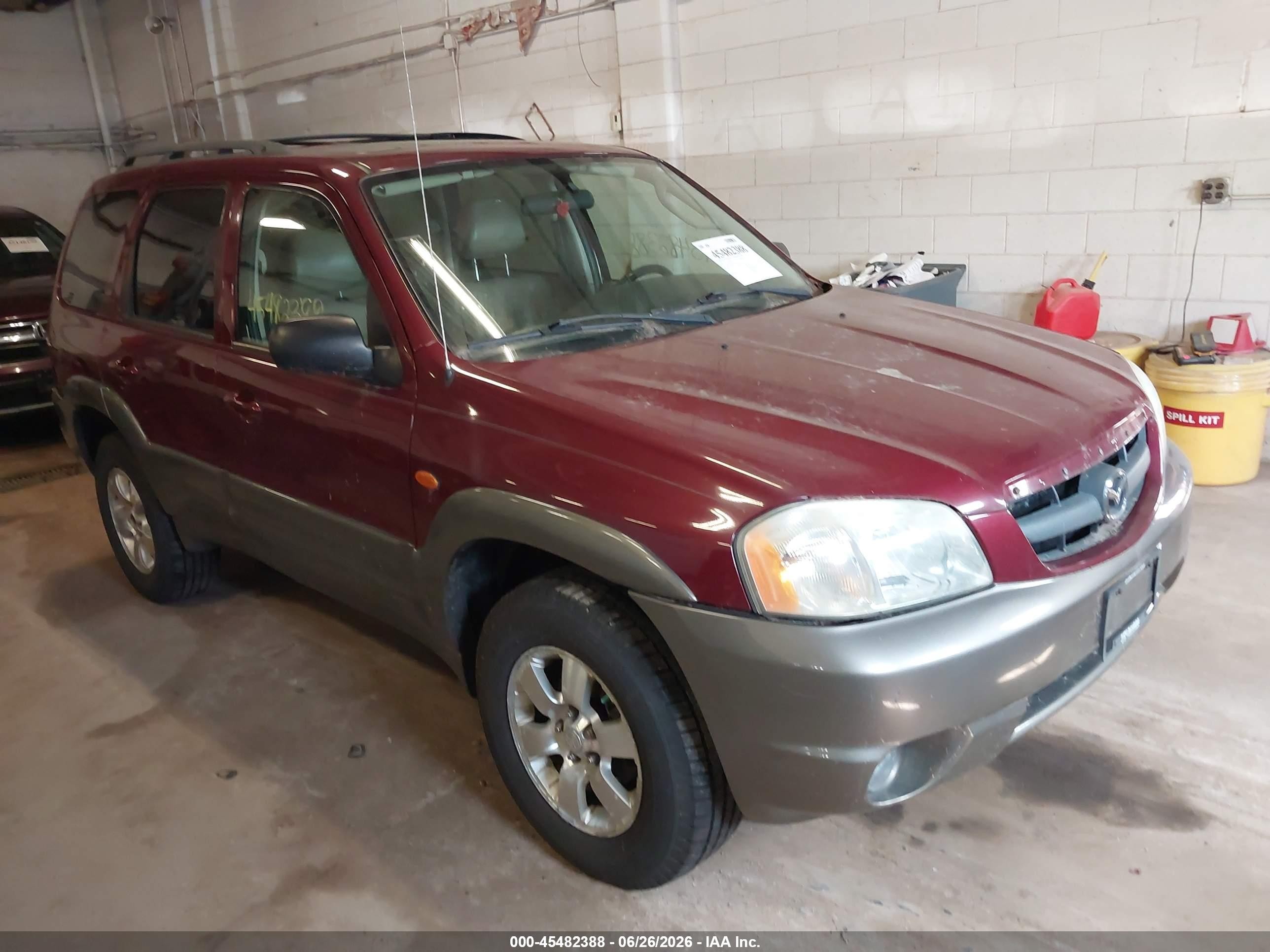 2003 Mazda Tribute ES, VIN 4F2CZ96103KM41904 — Normal wear