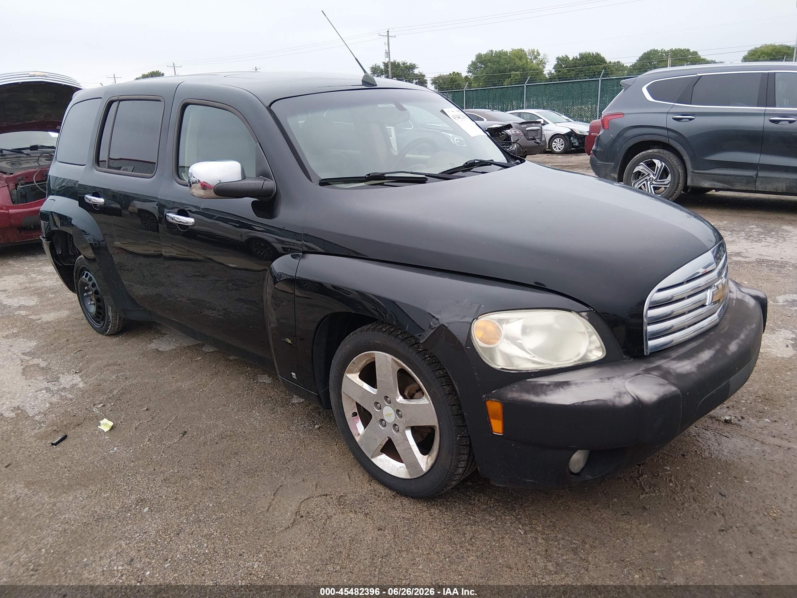 2007 Chevrolet HHR LT, VIN 3GNDA33P57S640823 — Rear end