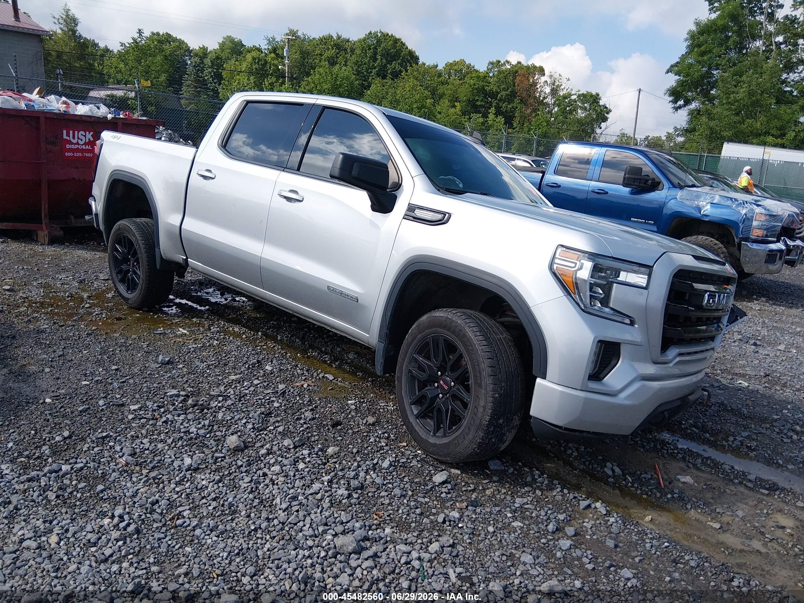 2021 GMC Sierra 1500 Elevation, VIN 3GTU9CED4MG191430 — Перед