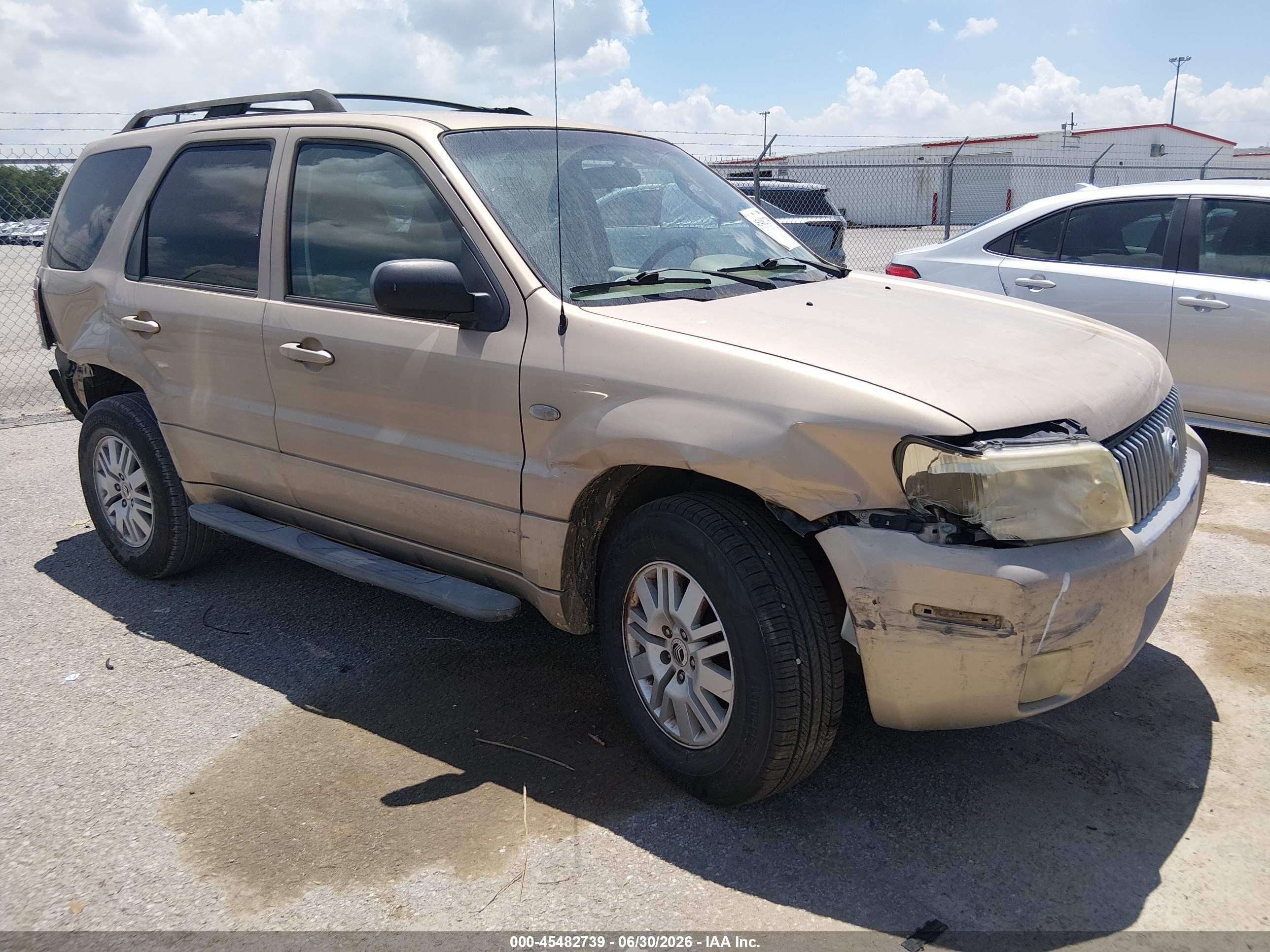 2007 Mercury Mariner Convenience, VIN 4M2YU80Z57KJ01712 — Front end