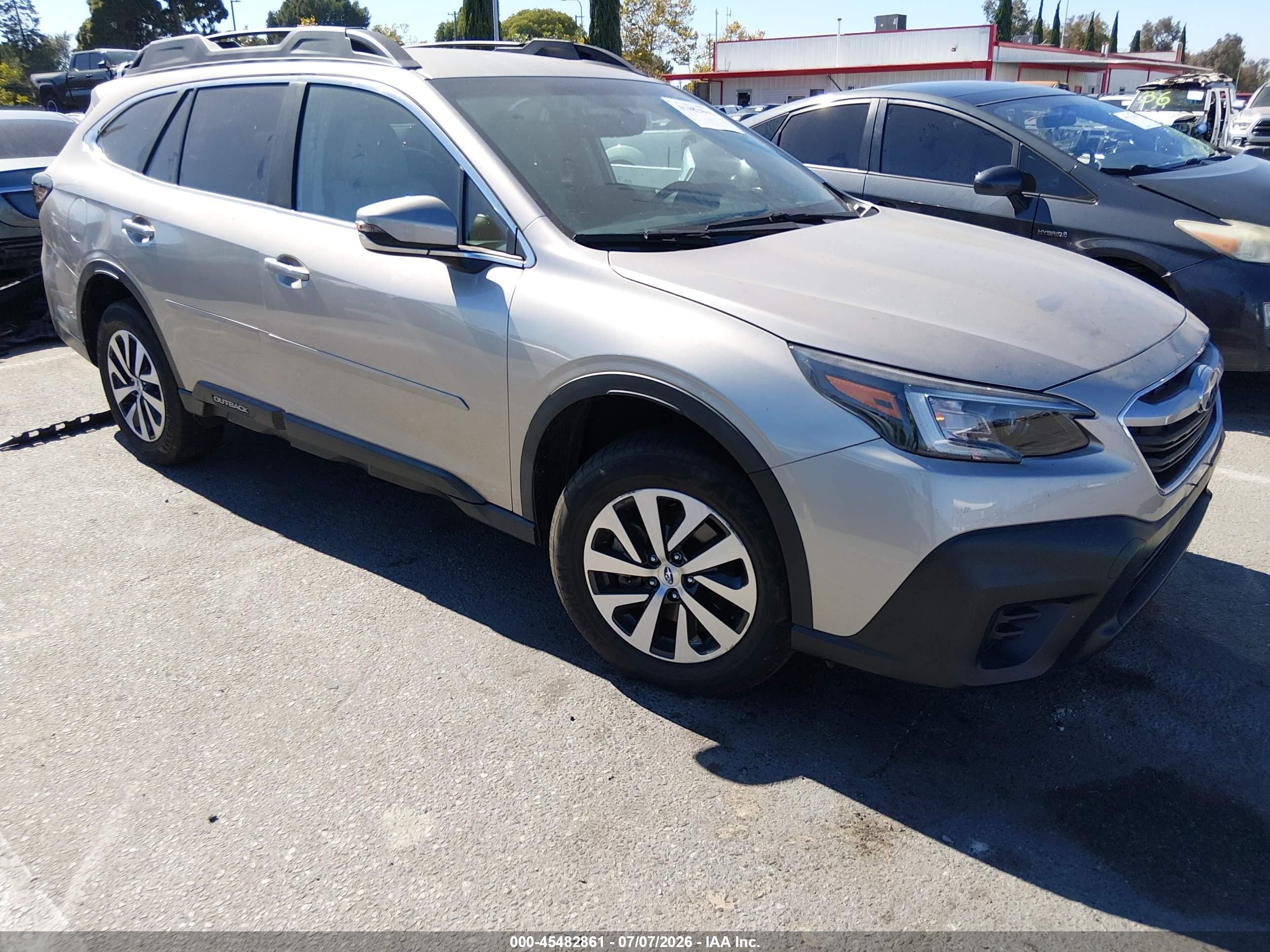 2020 Subaru Outback Premium, VIN 4S4BTACC5L3189769 — Theft recovery