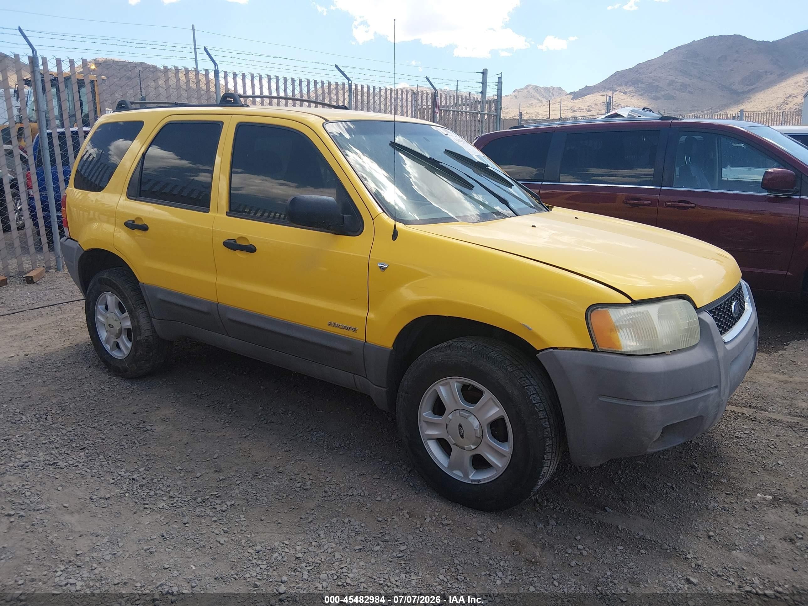 2002 Ford Escape XLT, VIN 1FMCU031X2KC60821 — Вода / потоп
